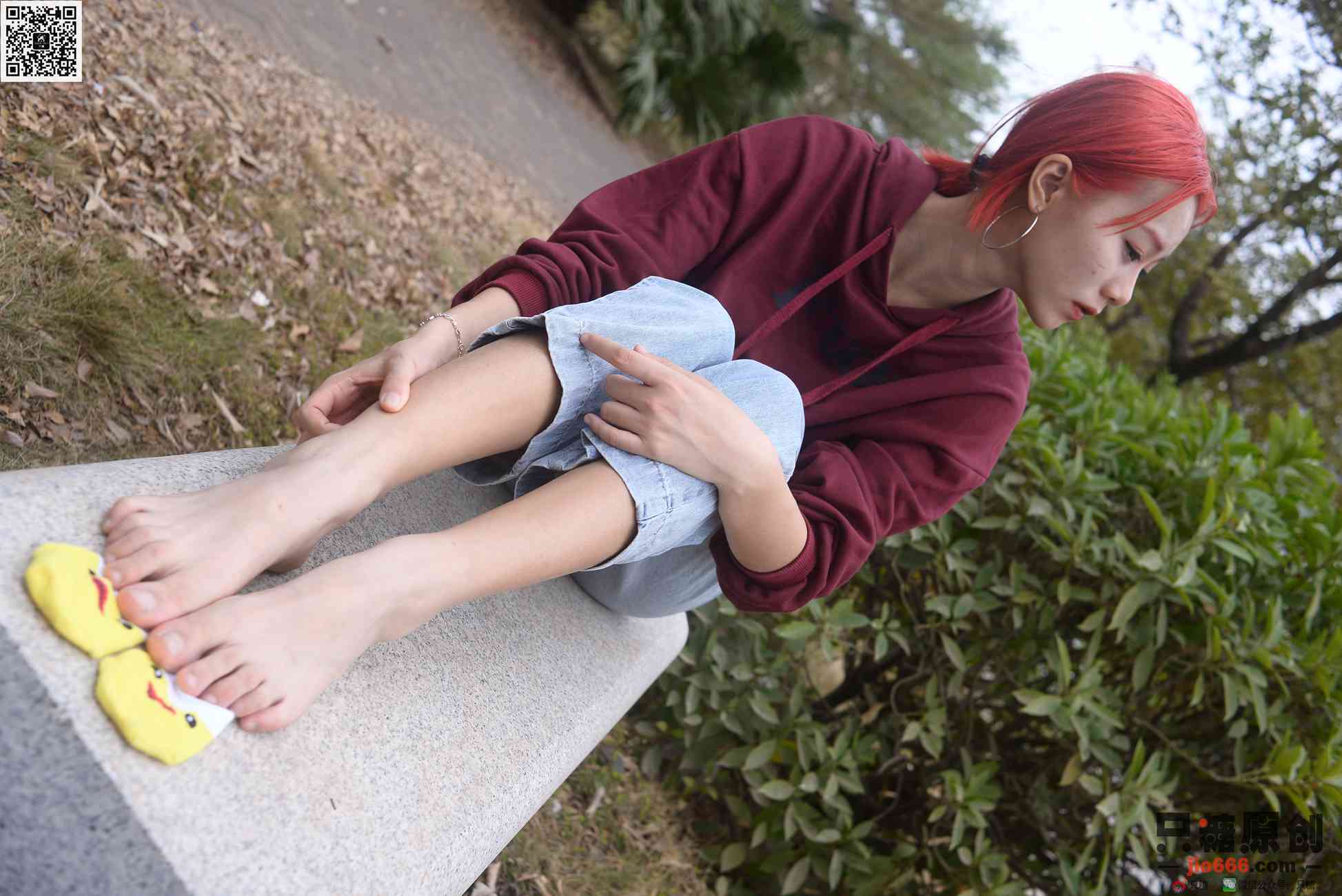 图片[102]-[只糖棉袜]NO.166 彤彤 尘埃里的花朵[211P] – 速更版-美库