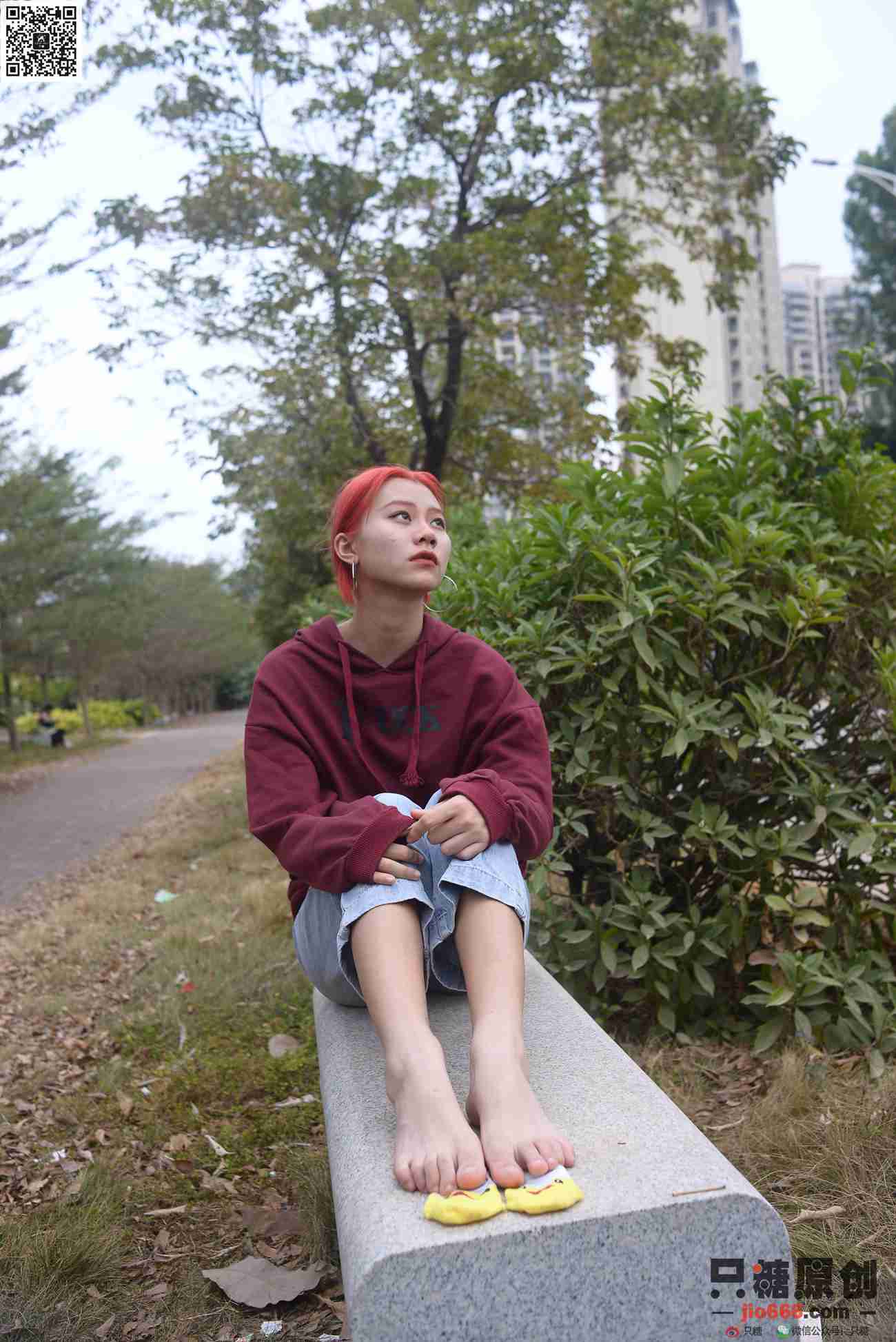 图片[107]-[只糖棉袜]NO.166 彤彤 尘埃里的花朵[211P] – 速更版-美库