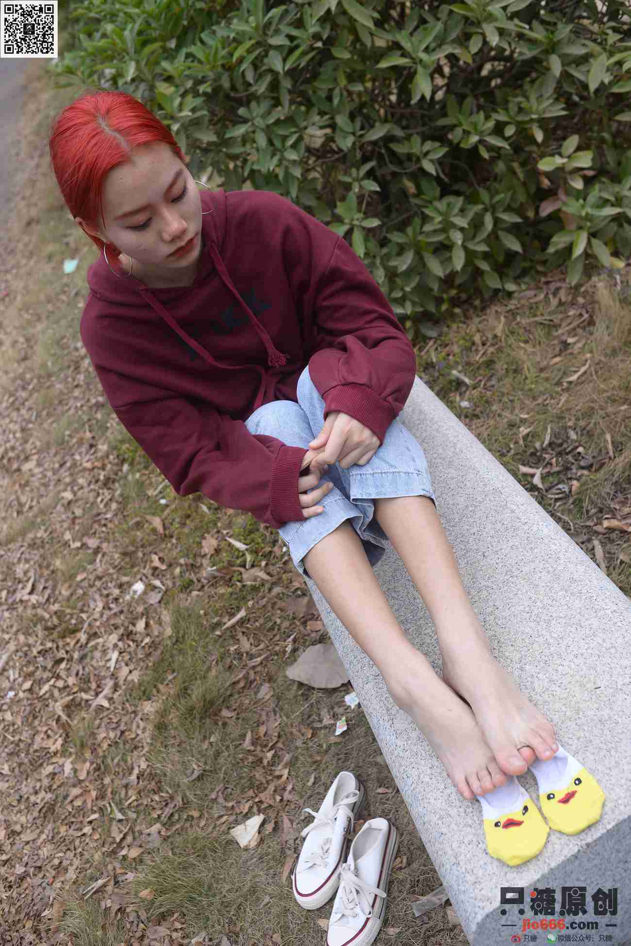 图片[109]-[只糖棉袜]NO.166 彤彤 尘埃里的花朵[211P] – 速更版-美库