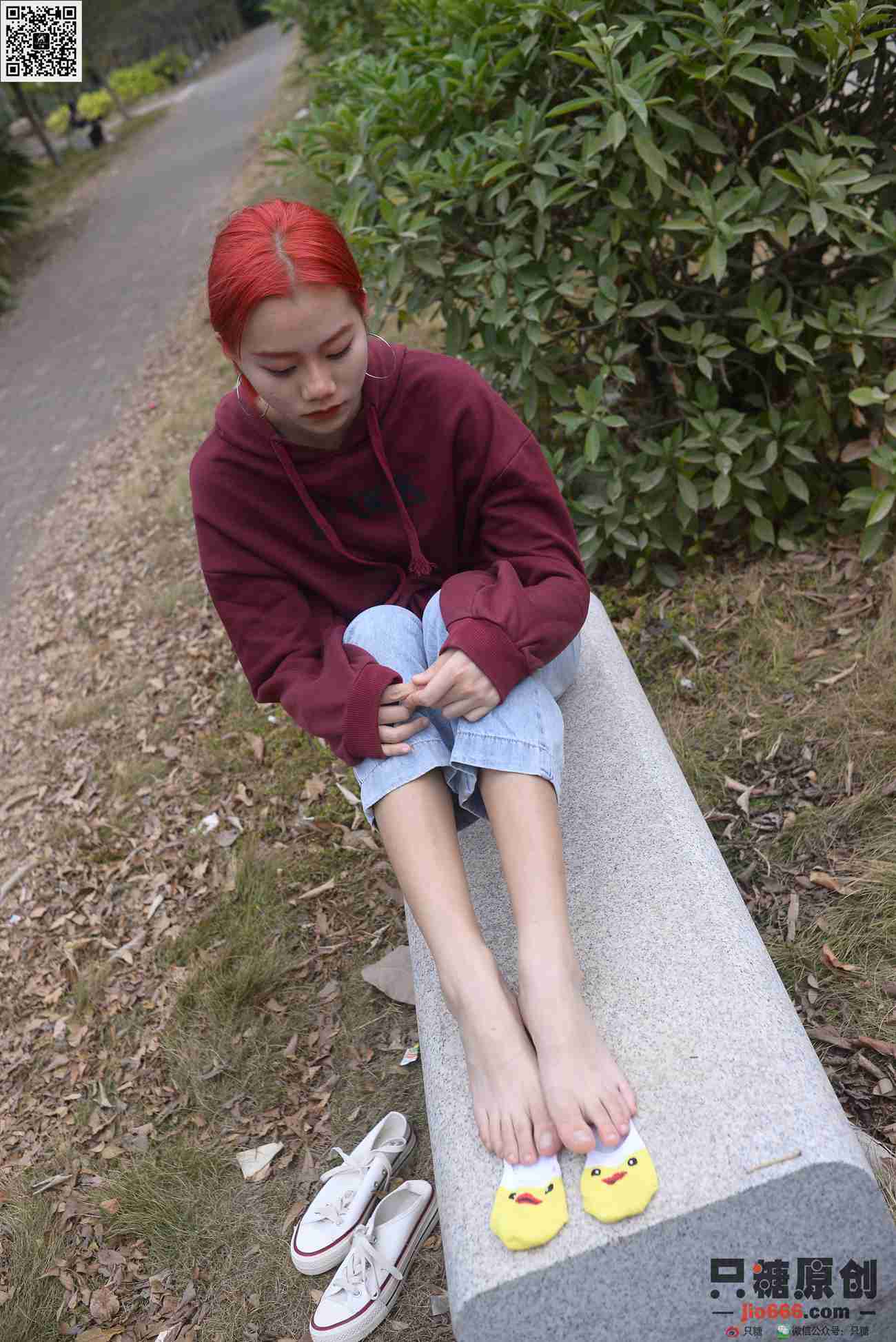 图片[110]-[只糖棉袜]NO.166 彤彤 尘埃里的花朵[211P] – 速更版-美库