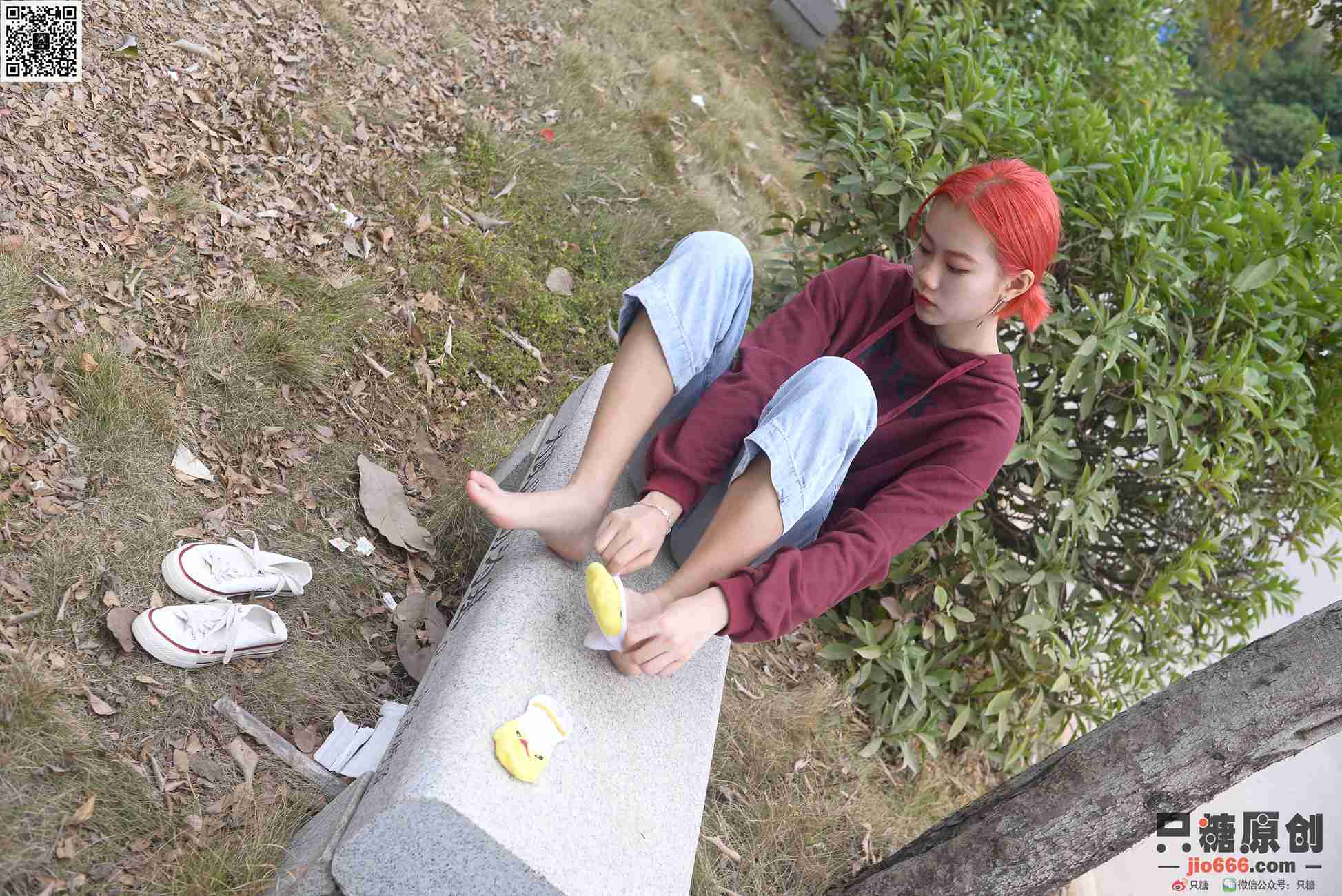 图片[138]-[只糖棉袜]NO.166 彤彤 尘埃里的花朵[211P] – 速更版-美库