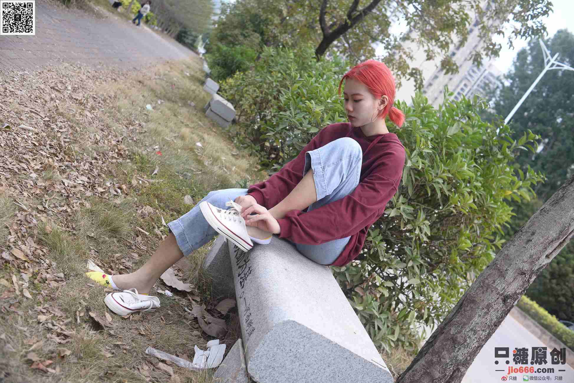 图片[143]-[只糖棉袜]NO.166 彤彤 尘埃里的花朵[211P] – 速更版-美库