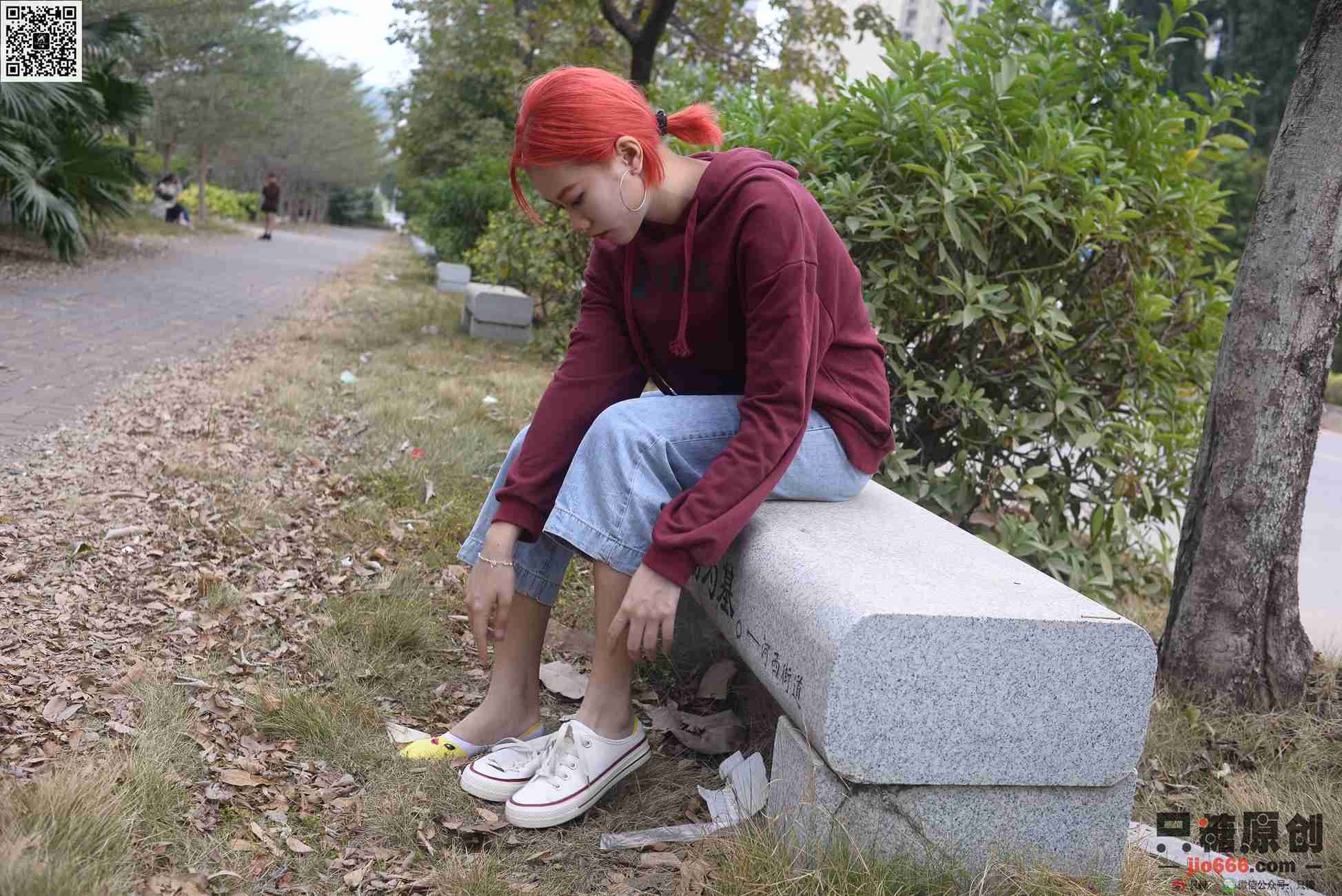 图片[148]-[只糖棉袜]NO.166 彤彤 尘埃里的花朵[211P] – 速更版-美库