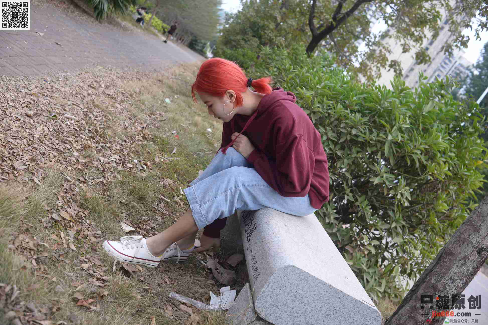 图片[153]-[只糖棉袜]NO.166 彤彤 尘埃里的花朵[211P] – 速更版-美库