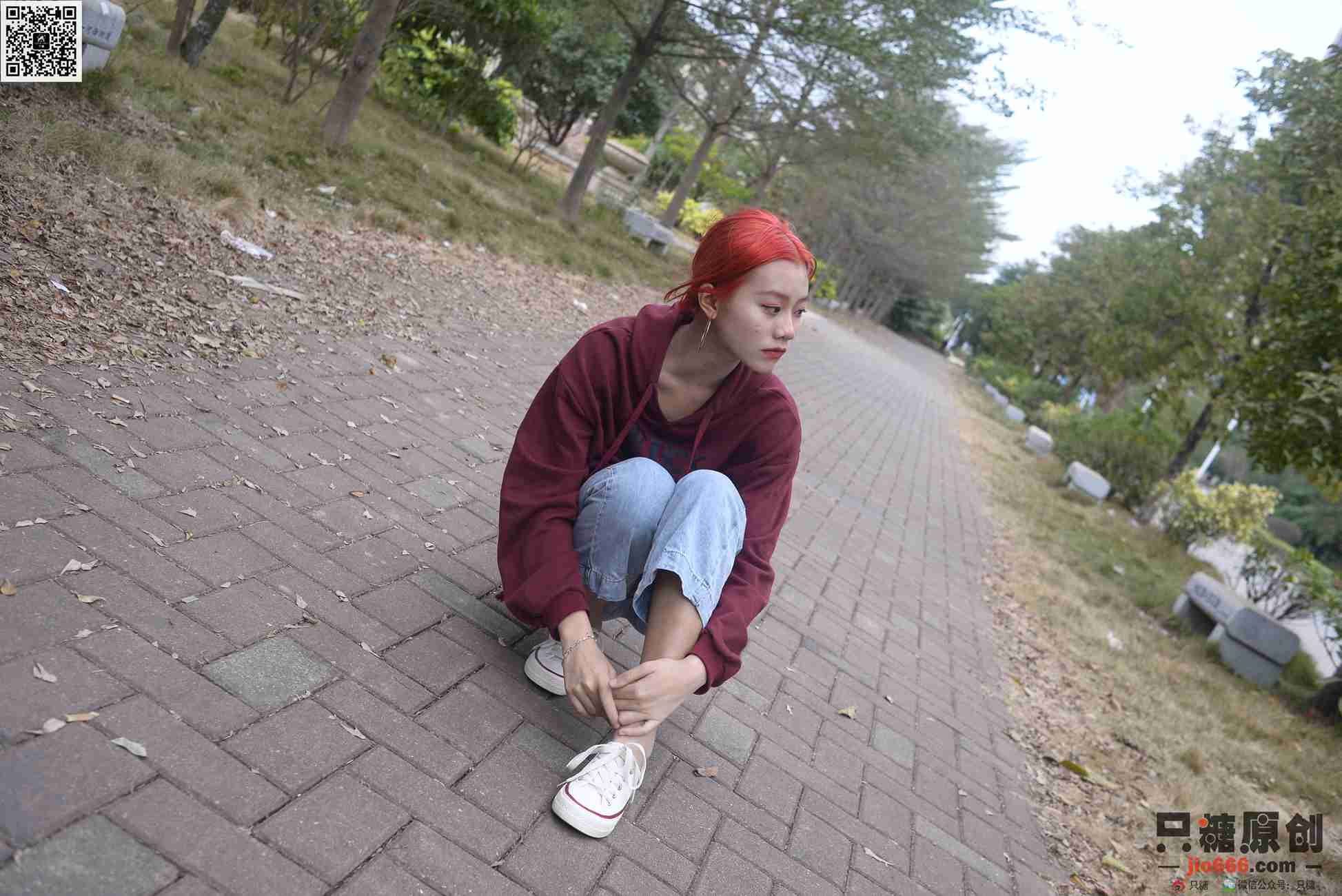 图片[180]-[只糖棉袜]NO.166 彤彤 尘埃里的花朵[211P] – 速更版-美库