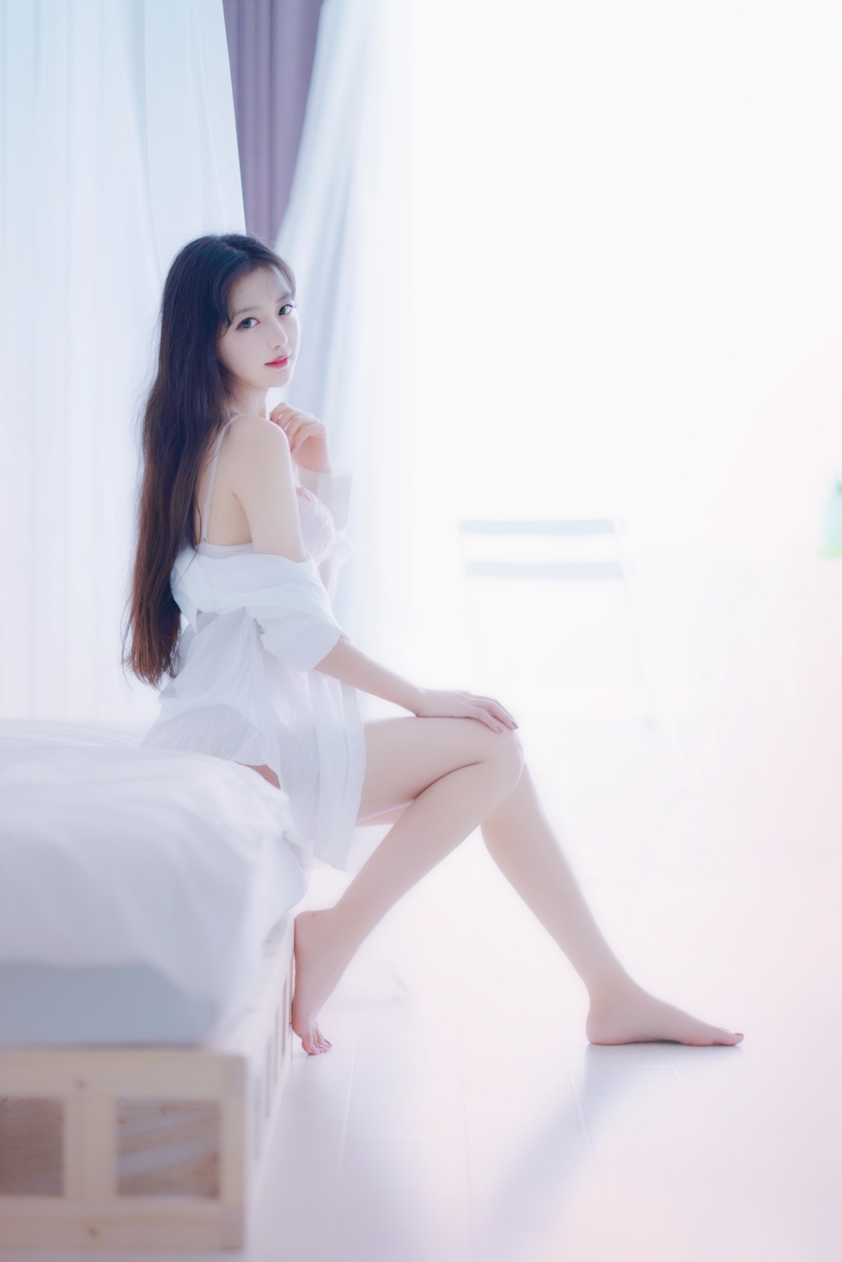 图片[10]-Shika小鹿鹿 白衬衣[11P] – 速更版-美库