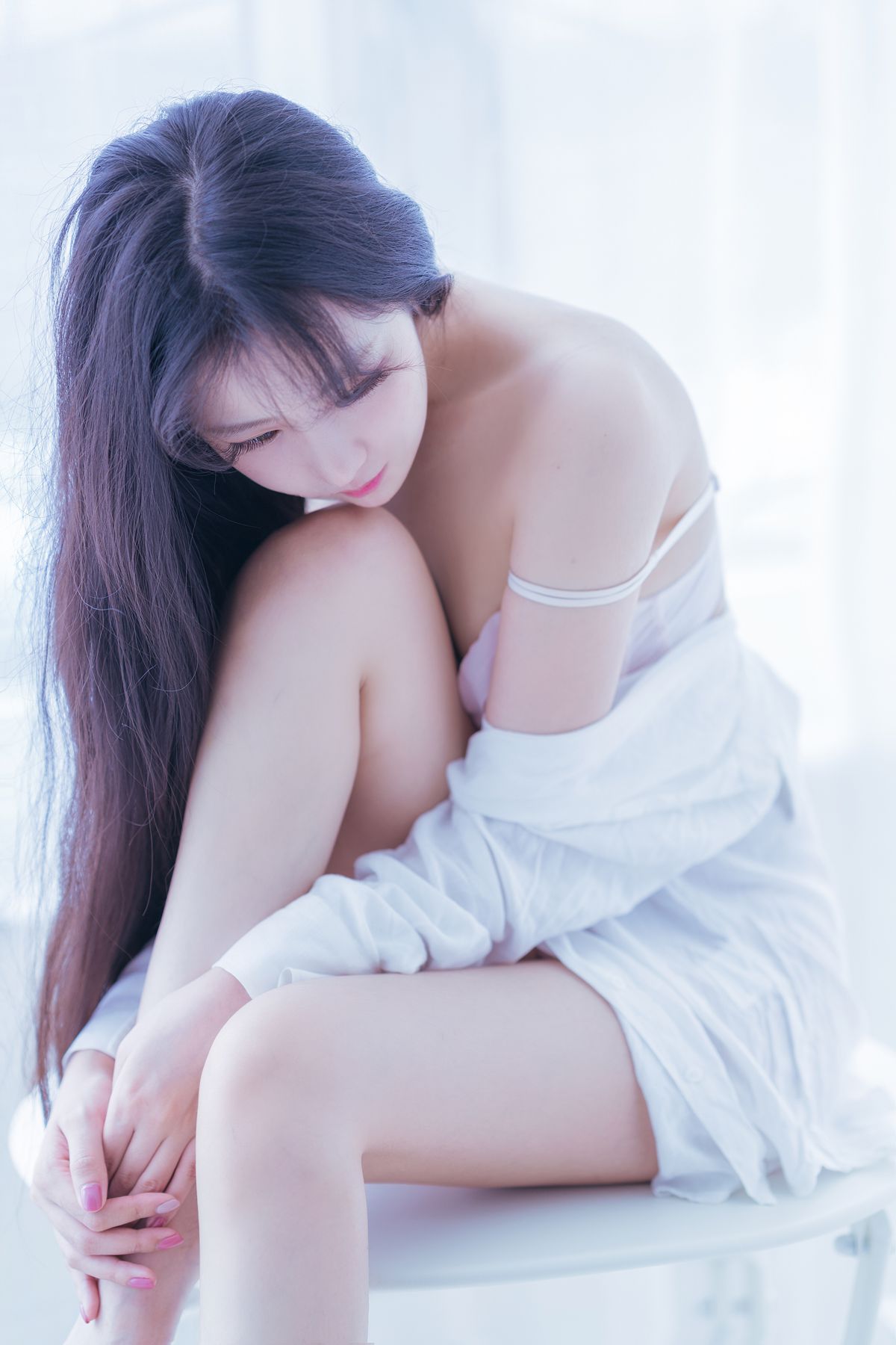 图片[12]-Shika小鹿鹿 白衬衣[11P] – 速更版-美库