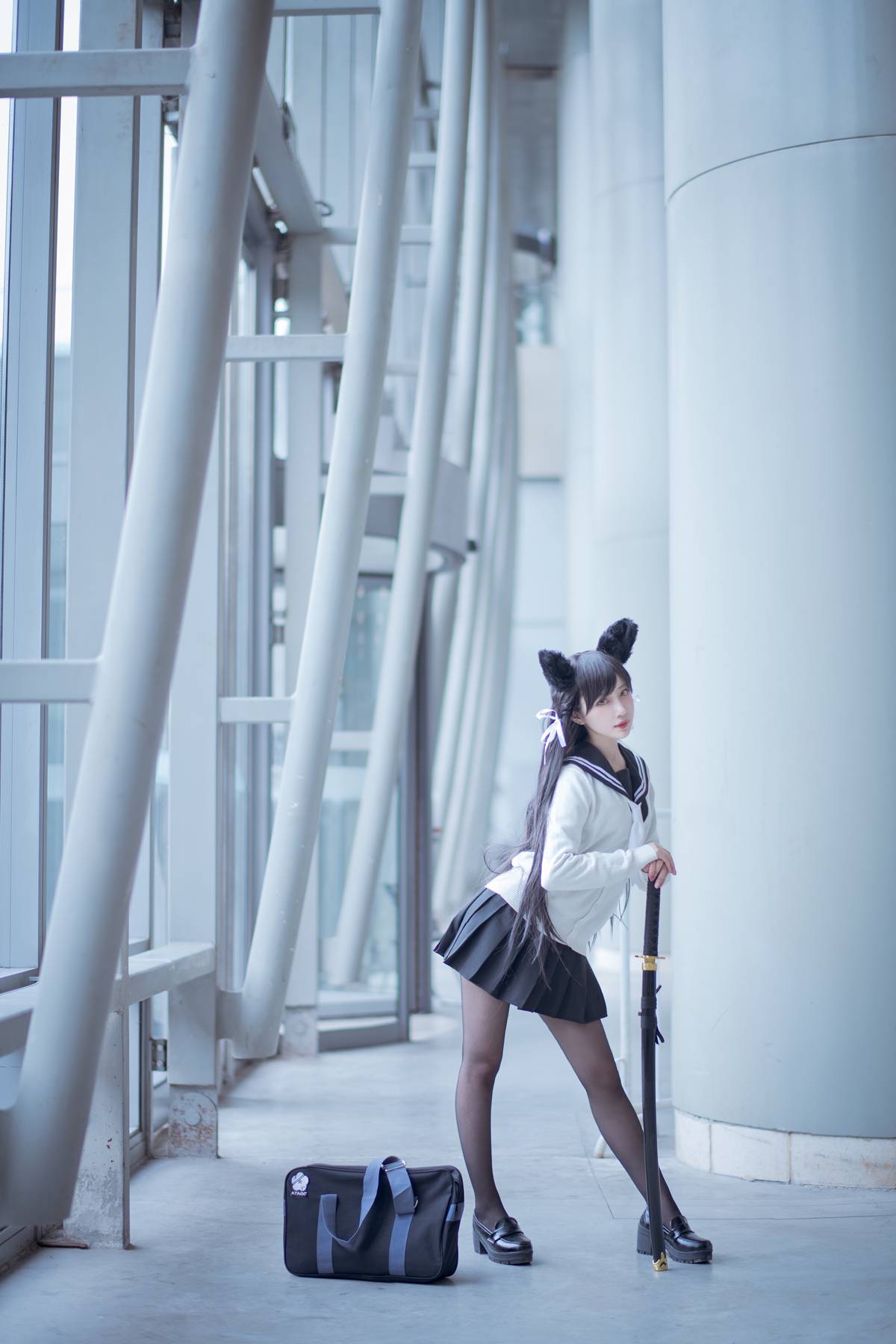 图片[34]-Shika小鹿鹿 爱宕制服[50P] – 速更版-美库