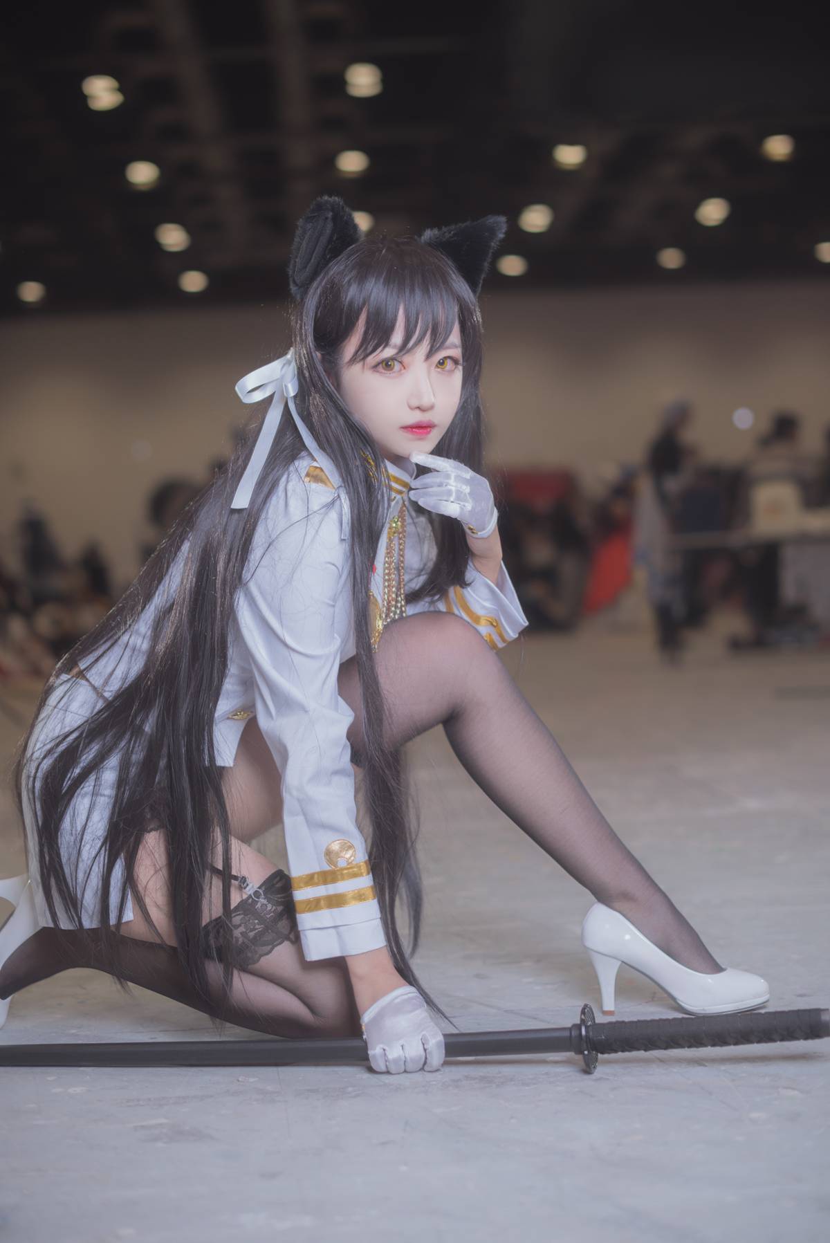 图片[48]-Shika小鹿鹿 爱宕制服[50P] – 速更版-美库