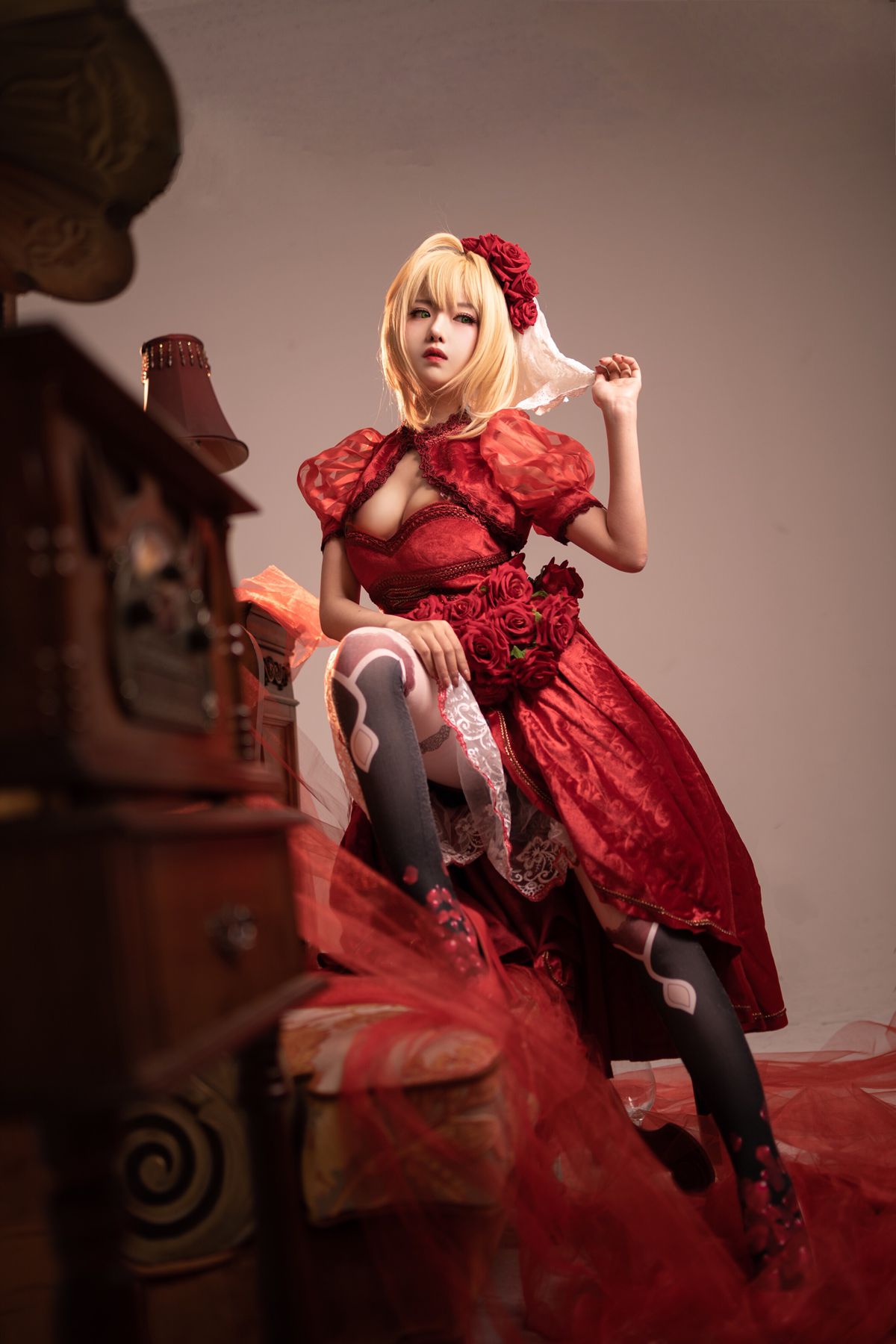 图片[15]-Shika小鹿鹿 尼禄礼服[15P] – 速更版-美库