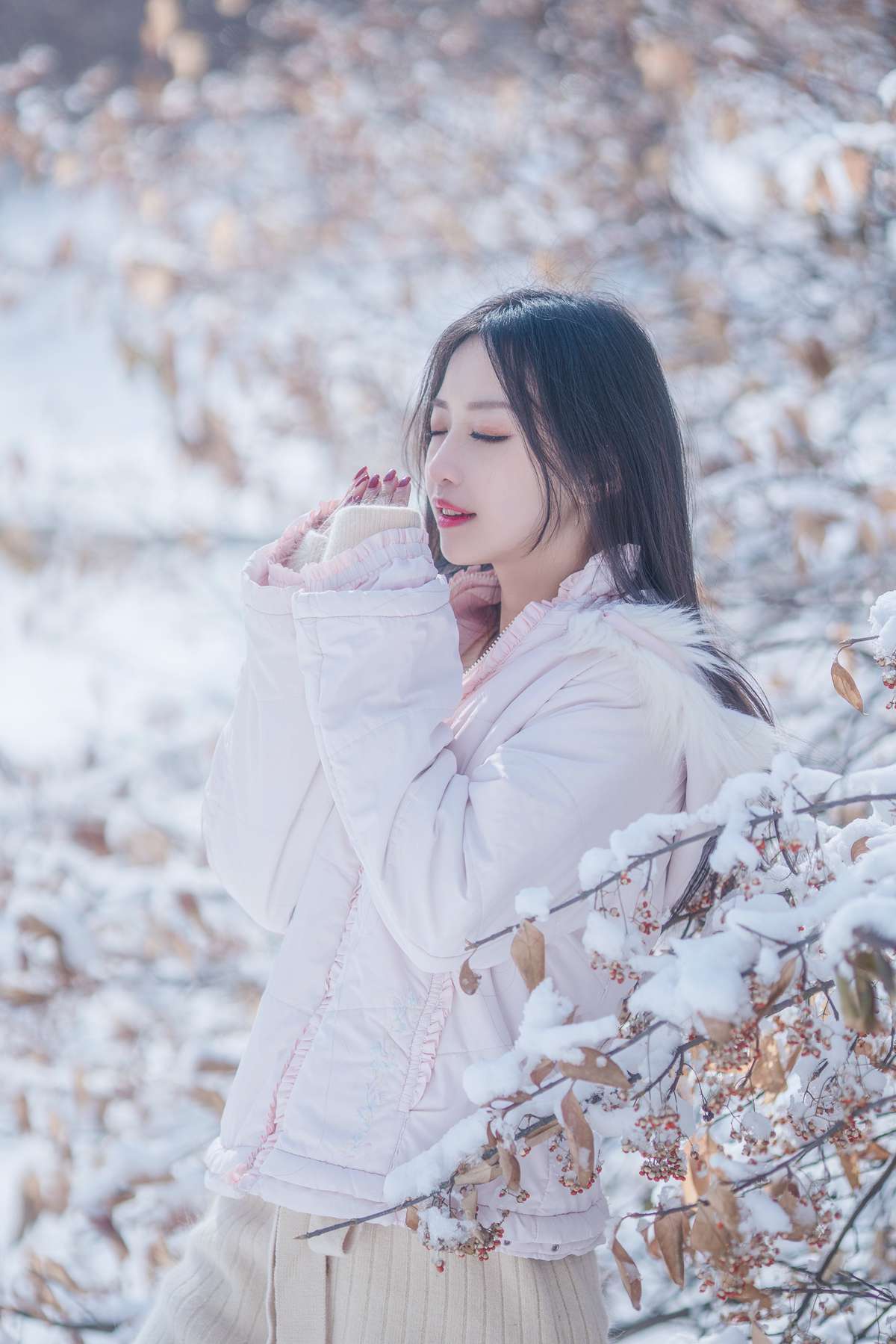 图片[18]-Shika小鹿鹿 雪景 [28P] – 速更版-美库