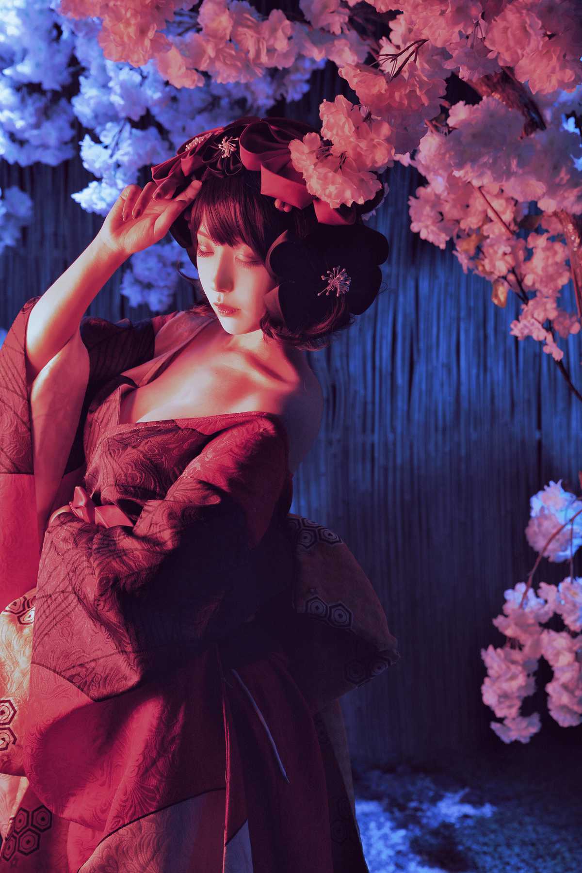 图片[14]-Shika小鹿鹿 北斋和服 [14P] – 速更版-美库