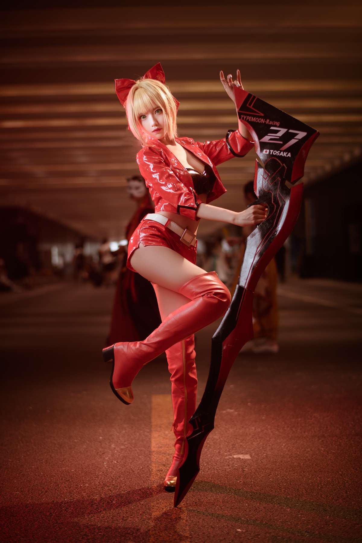 图片[10]-Shika小鹿鹿 尼禄赛车 [11P] – 速更版-美库