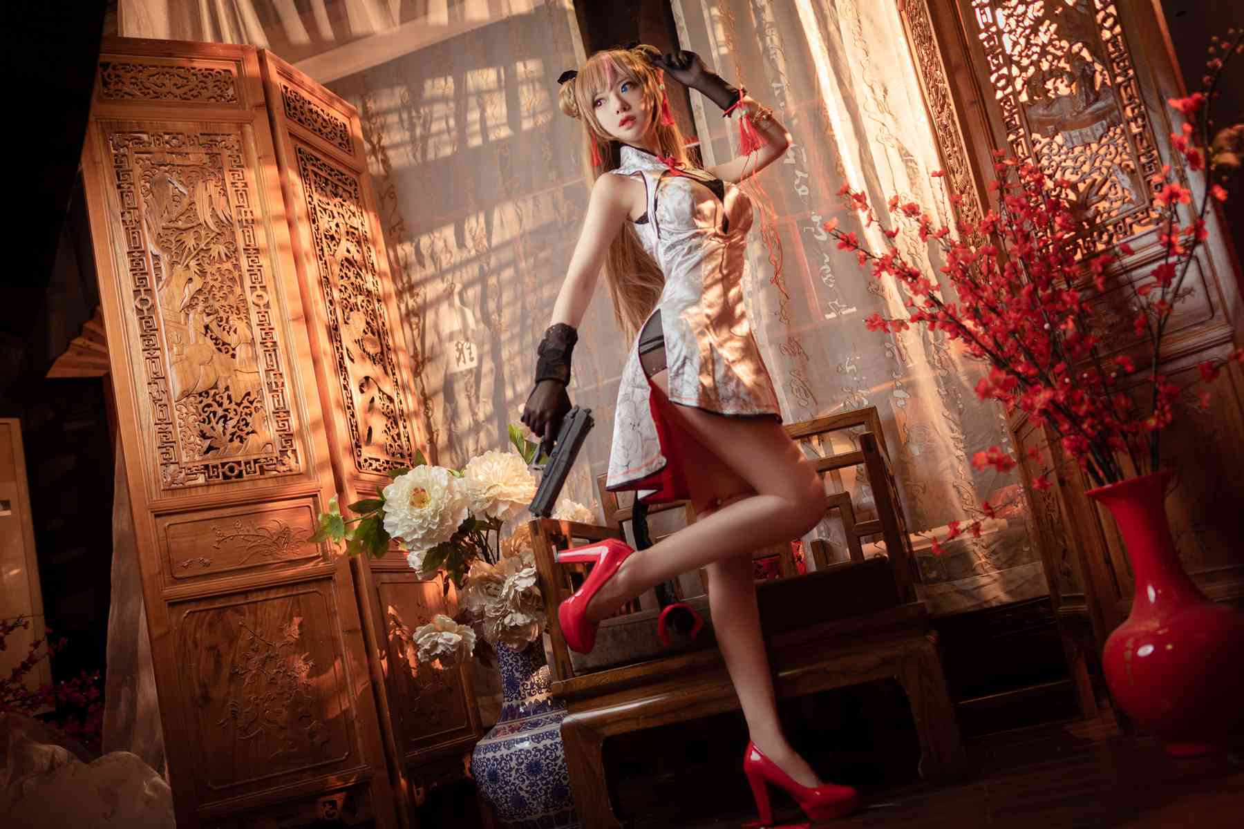 图片[19]-Shika小鹿鹿 蜂糖花 [20P] – 速更版-美库