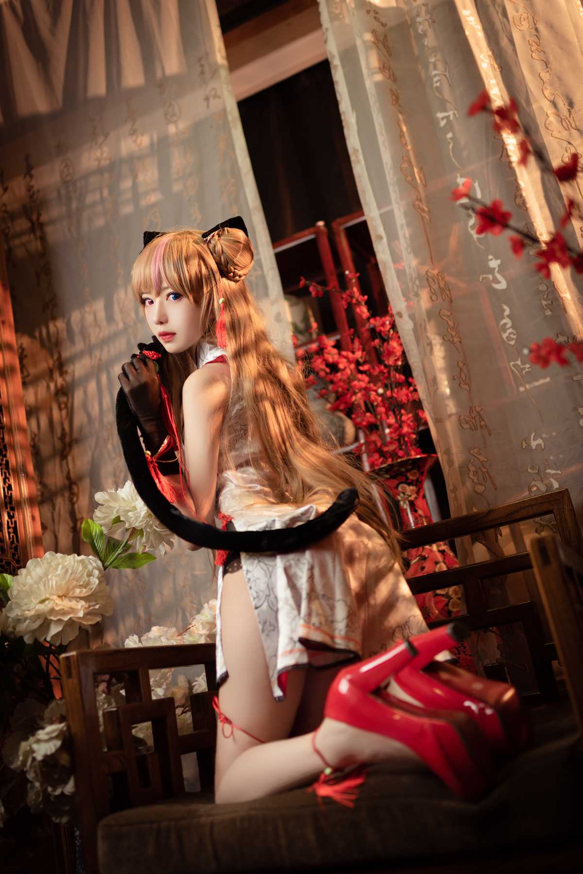 图片[21]-Shika小鹿鹿 蜂糖花 [20P] – 速更版-美库