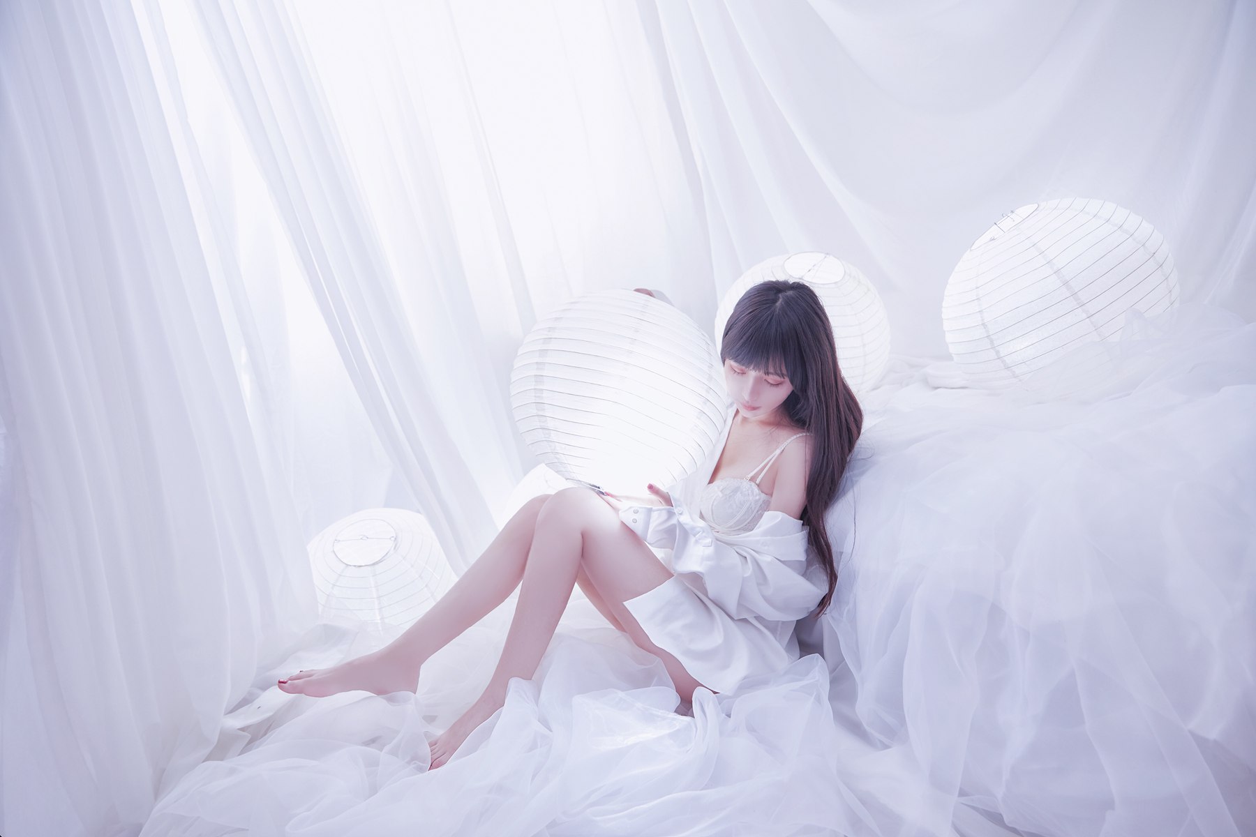 图片[19]-Shika小鹿鹿 纯白 [18P] – 速更版-美库