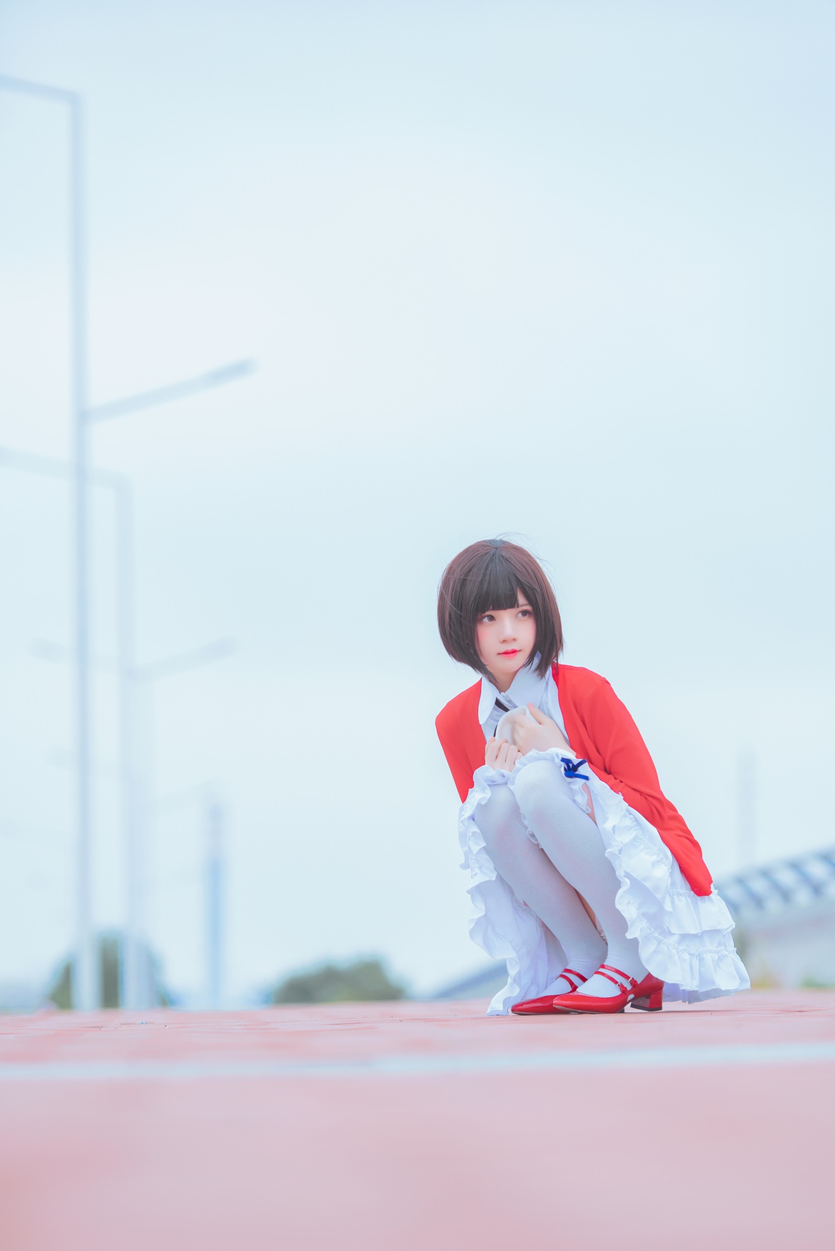 图片[15]-桜桃喵 加藤惠 常服 [33P] – 速更版-美库