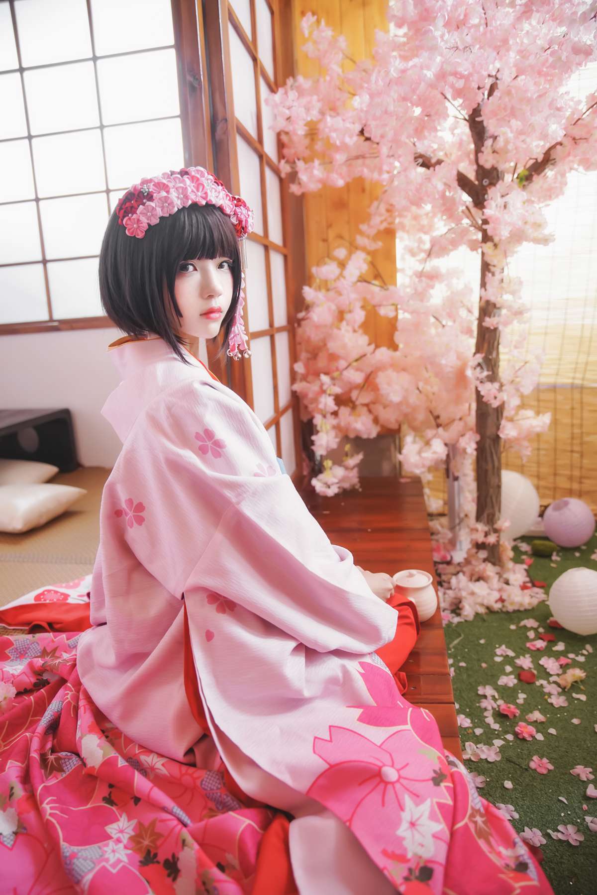 图片[21]-桜桃喵 加藤惠 和服 [23P] – 速更版-美库