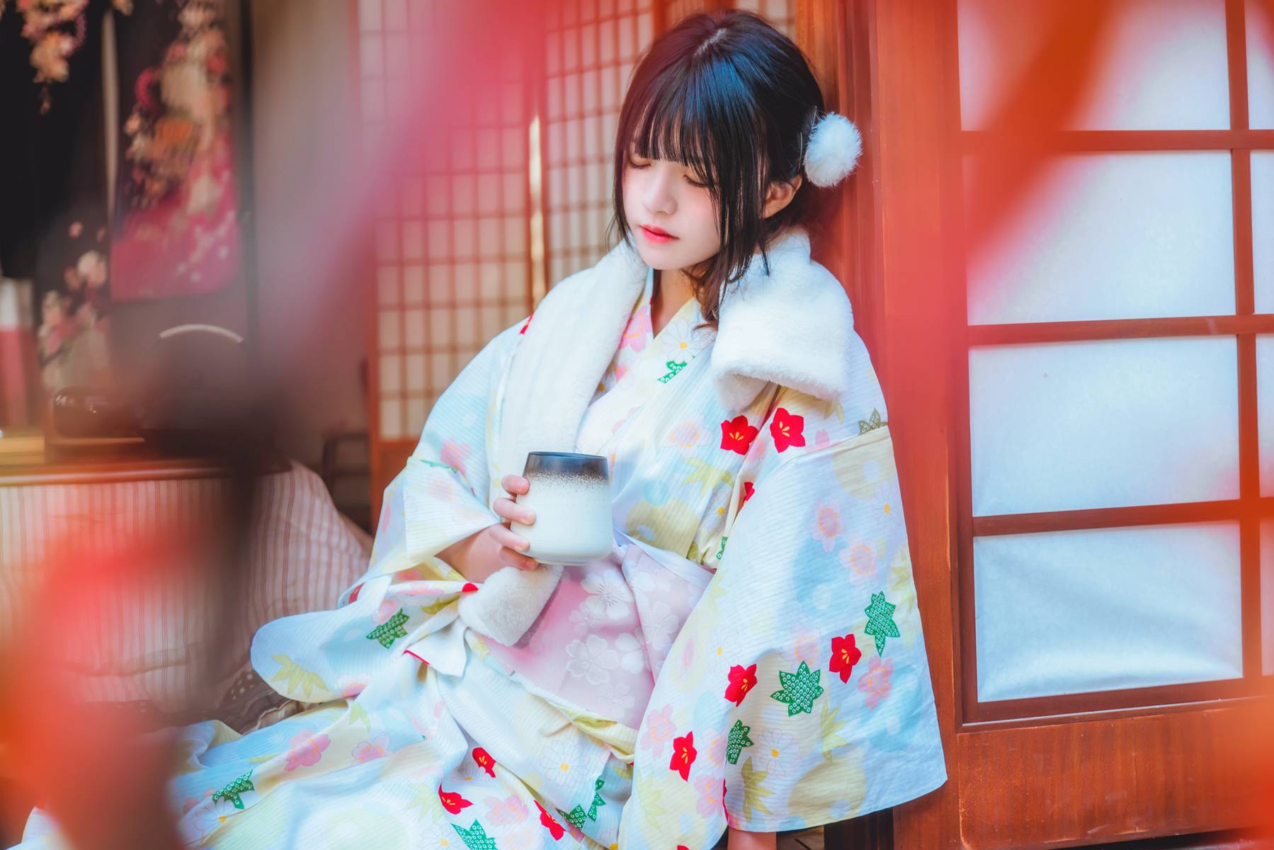 图片[32]-桜桃喵 小小少女 [103P] – 速更版-美库