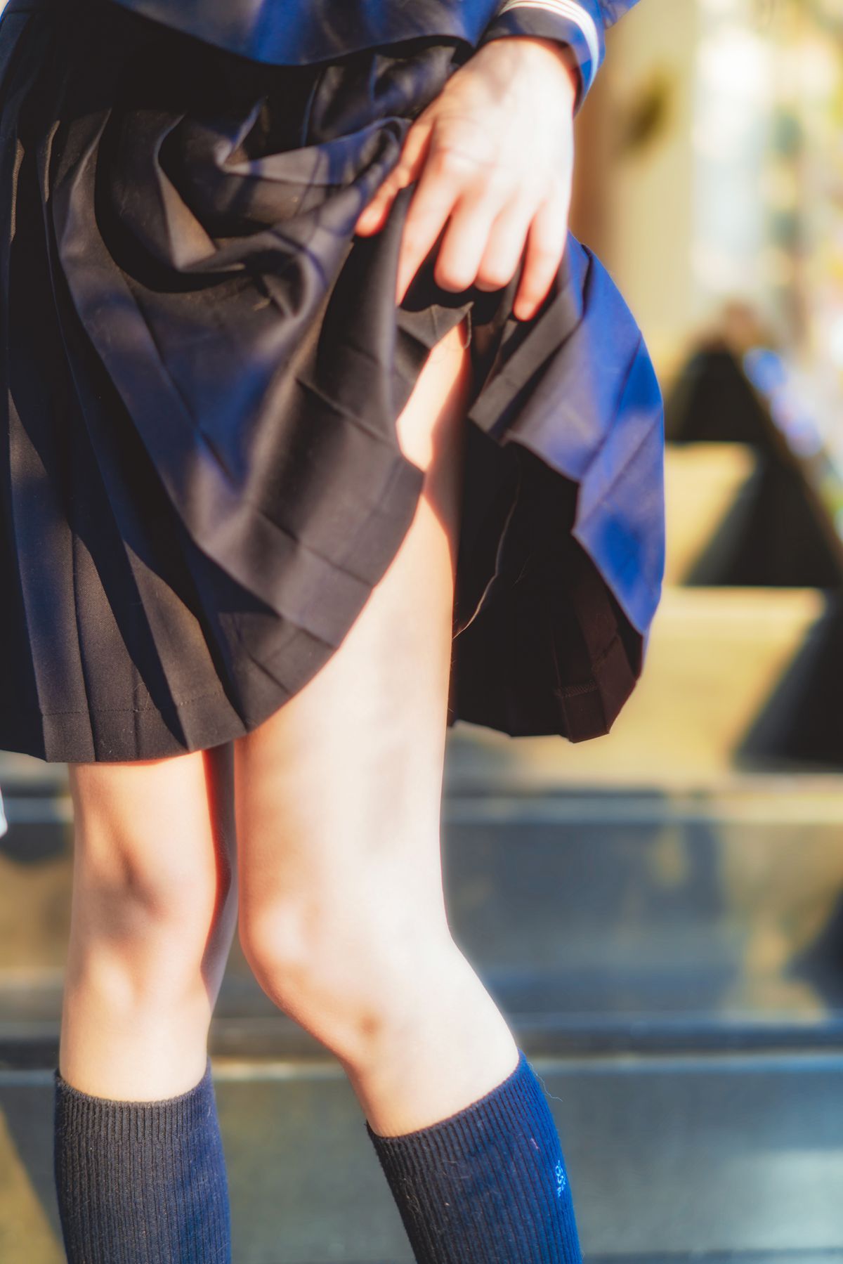 图片[15]-桜桃喵 小小少女 黑色水手服 [50P] – 速更版-美库