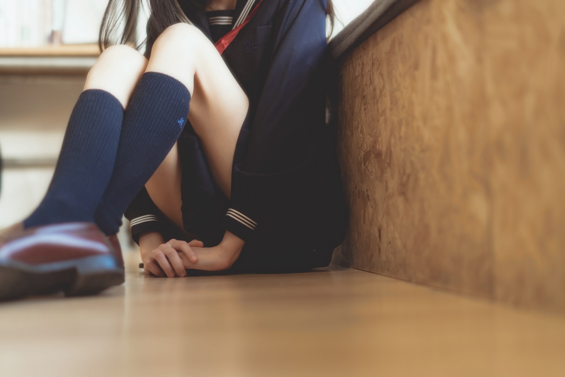 图片[29]-桜桃喵 小小少女 黑色水手服 [50P] – 速更版-美库