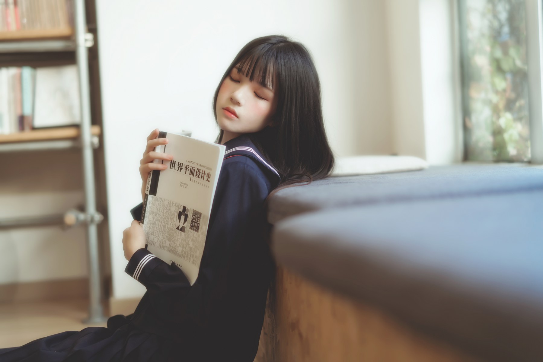 图片[39]-桜桃喵 小小少女 黑色水手服 [50P] – 速更版-美库