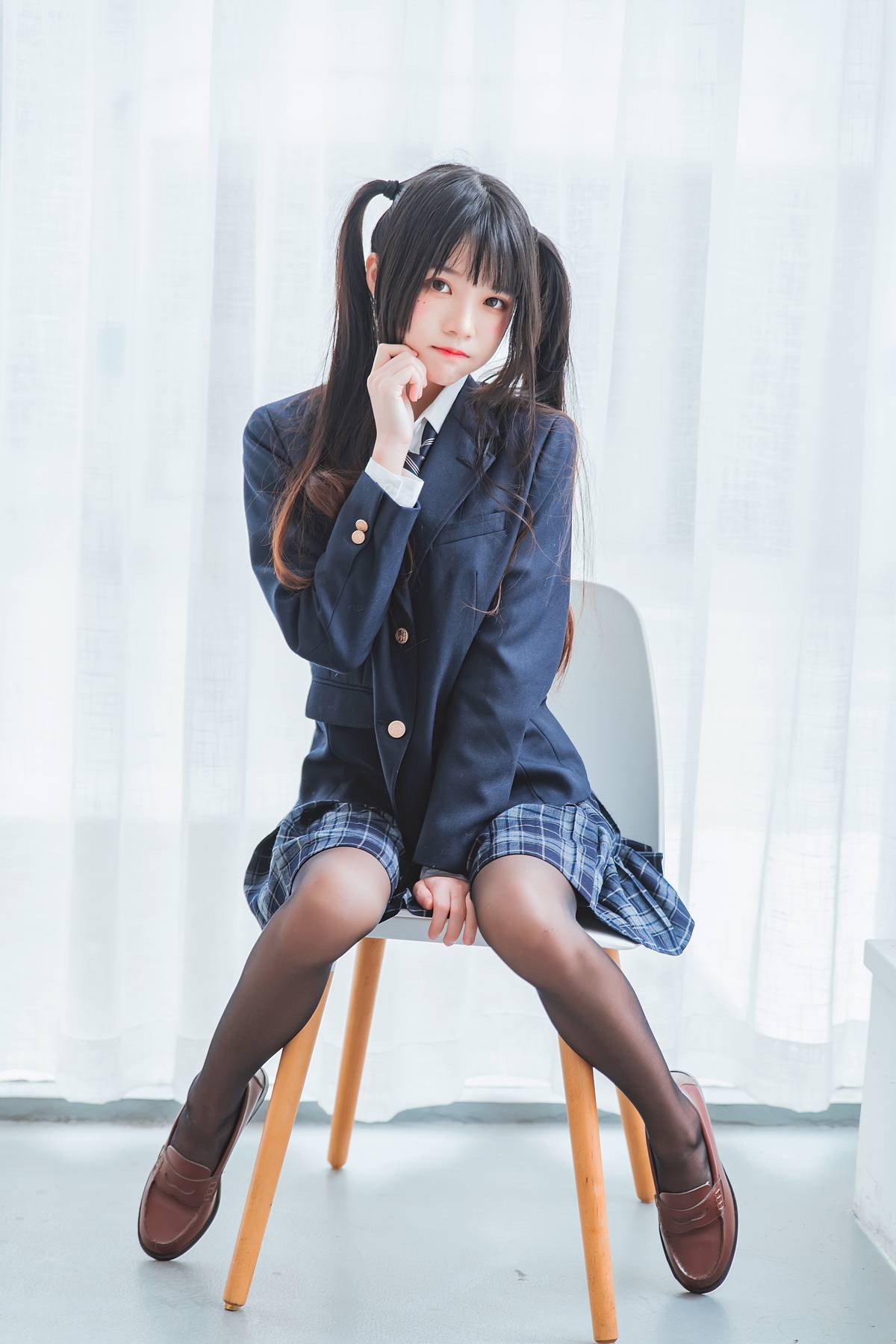 图片[21]-桜桃喵 冬制服 [45P] – 速更版-美库