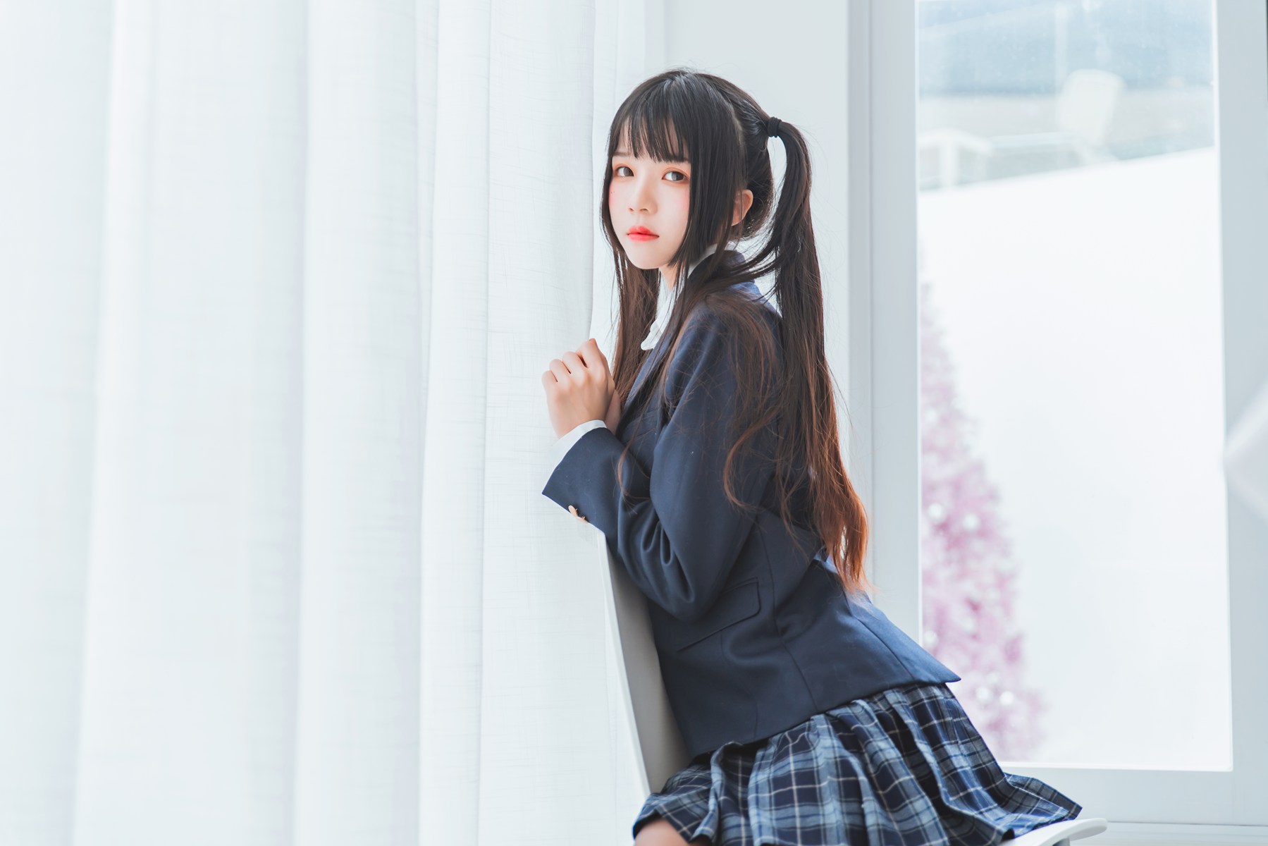 图片[26]-桜桃喵 冬制服 [45P] – 速更版-美库