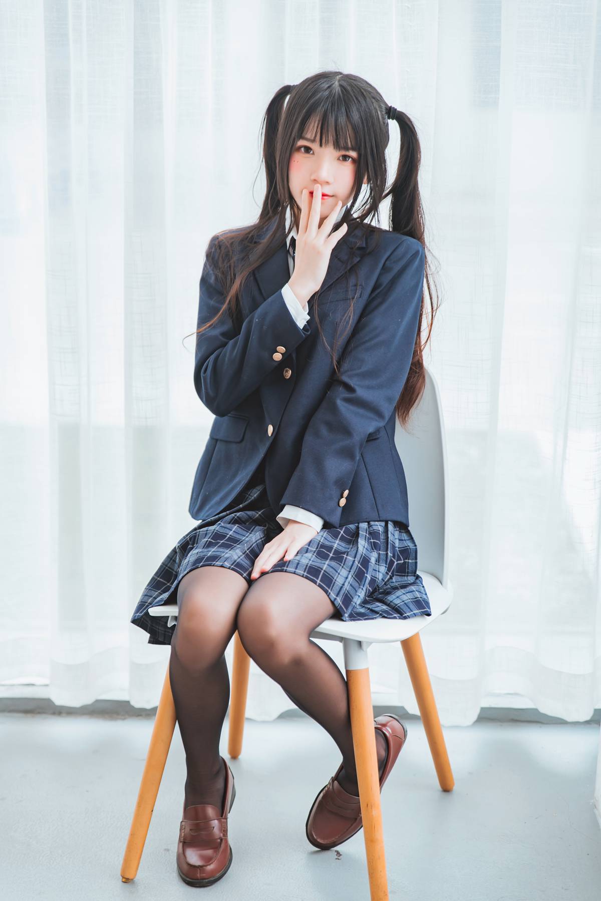 图片[29]-桜桃喵 冬制服 [45P] – 速更版-美库