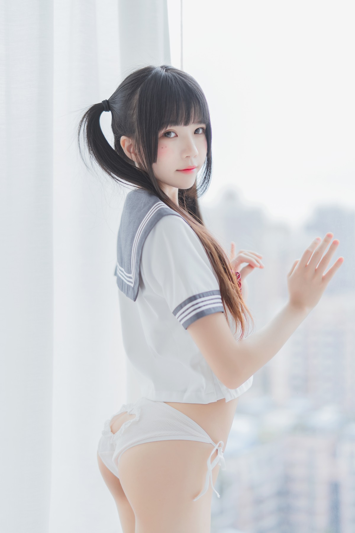 图片[59]-桜桃喵 心形胖次 [111P] – 速更版-美库