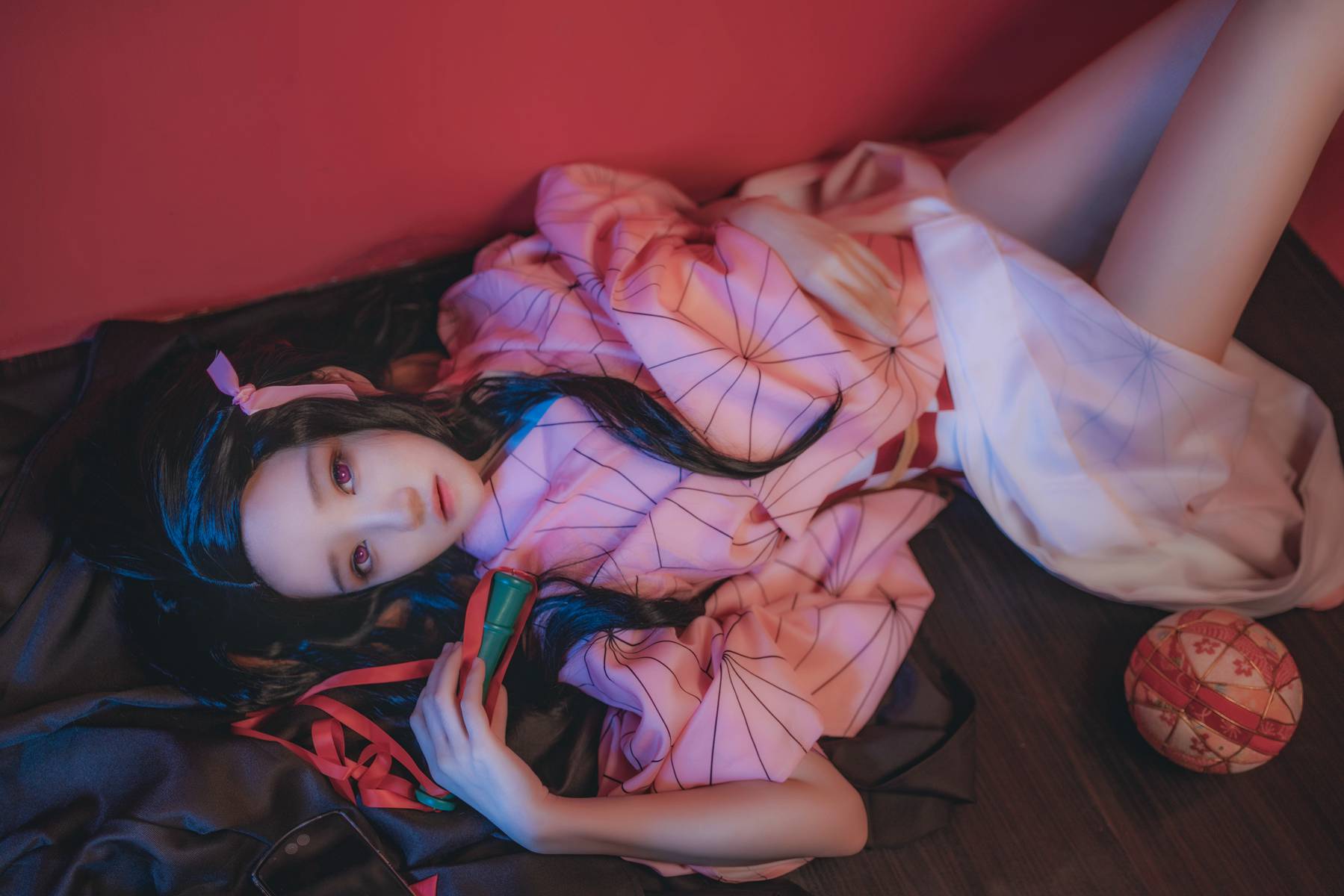 图片[11]-桜桃喵 灶门祢豆子 [21P] – 速更版-美库