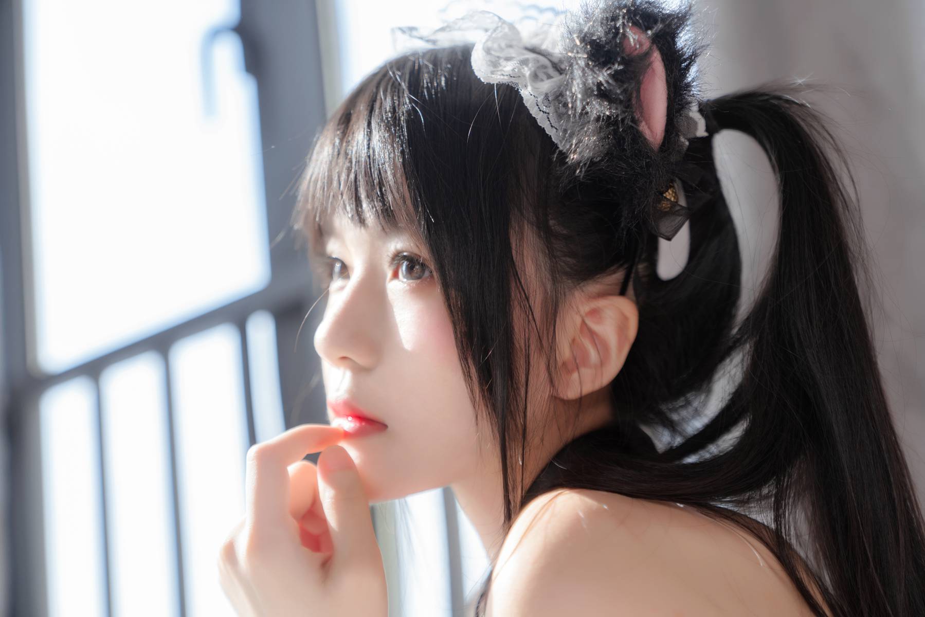 图片[40]-桜桃喵 黑猫 [79P] – 速更版-美库