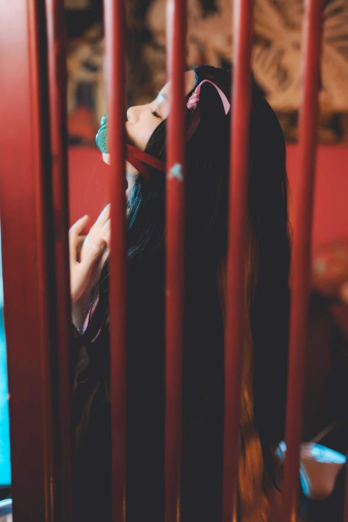 图片[20]-桜桃喵 灶门祢豆子 [21P] – 速更版-美库