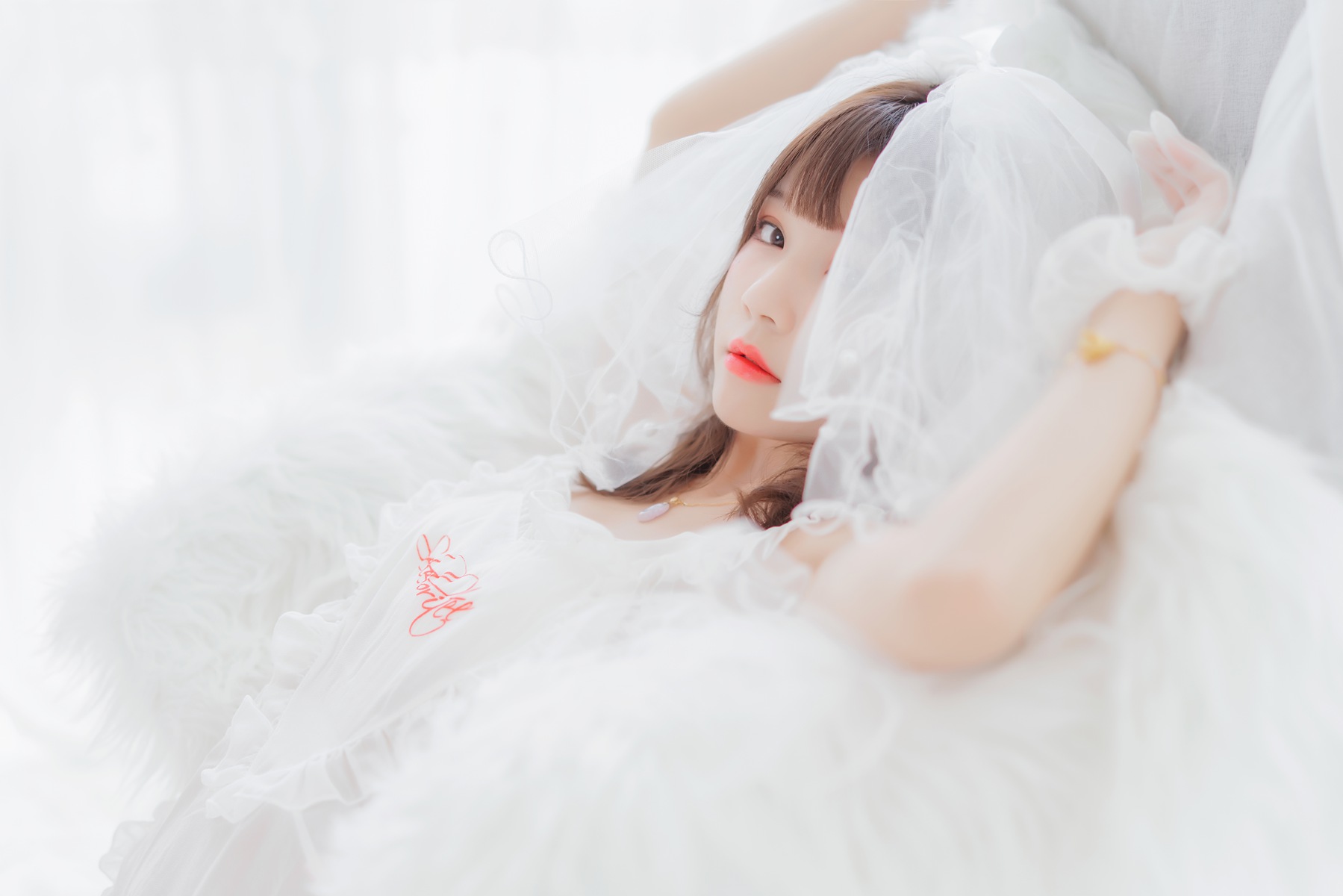 图片[28]-桜桃喵 轻纱 上 [33P] – 速更版-美库