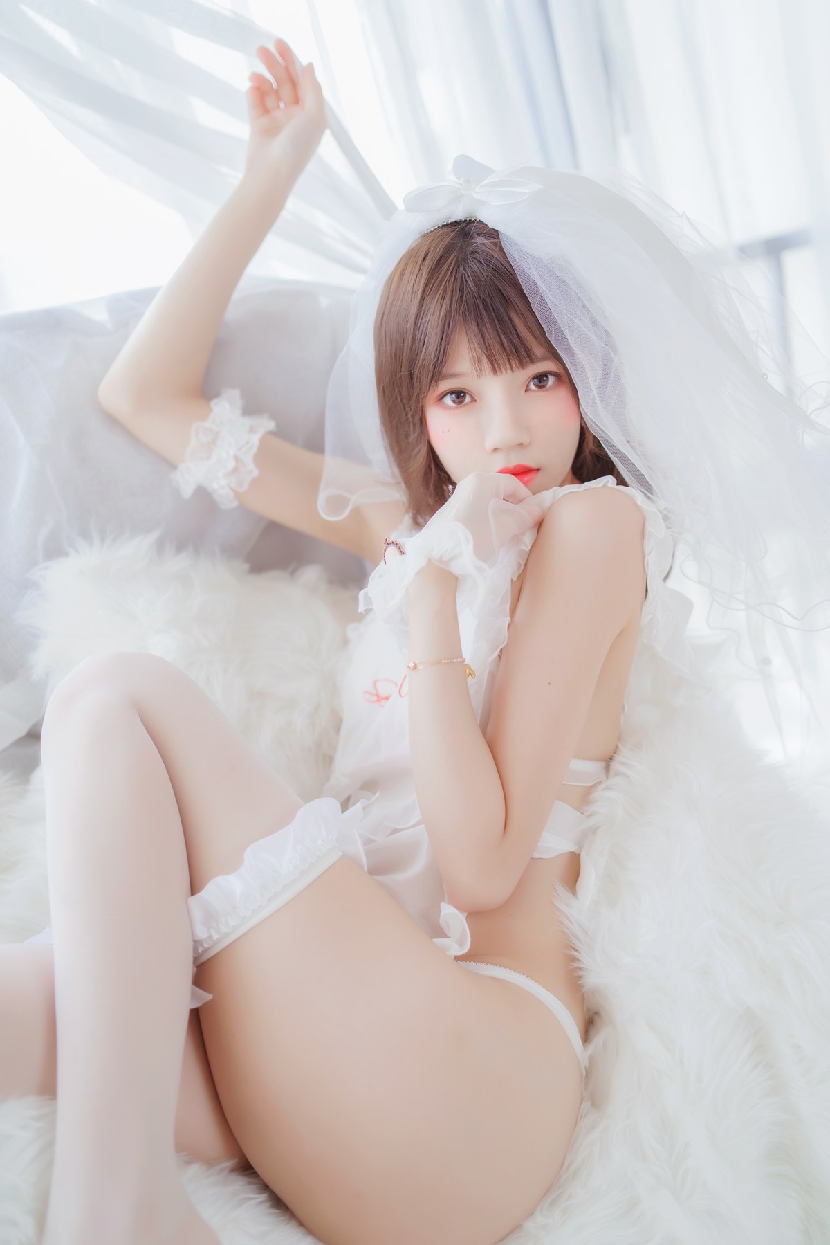 图片[11]-桜桃喵 轻纱 下 [34P] – 速更版-美库