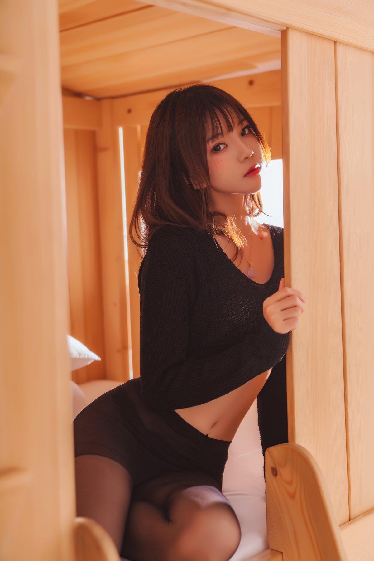 图片[24]-桜桃喵 小黑 [32P] – 速更版-美库