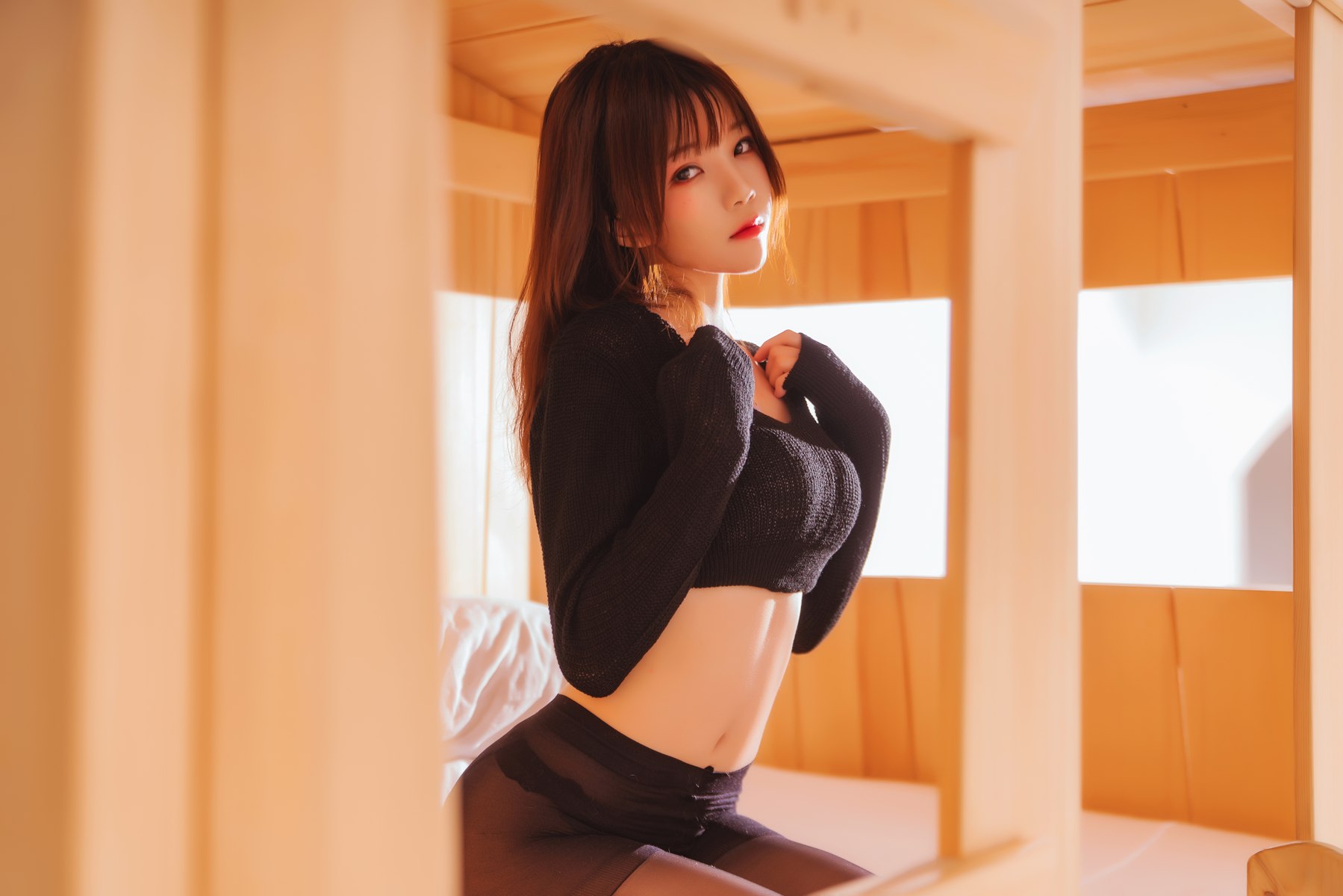 图片[31]-桜桃喵 小黑 [32P] – 速更版-美库