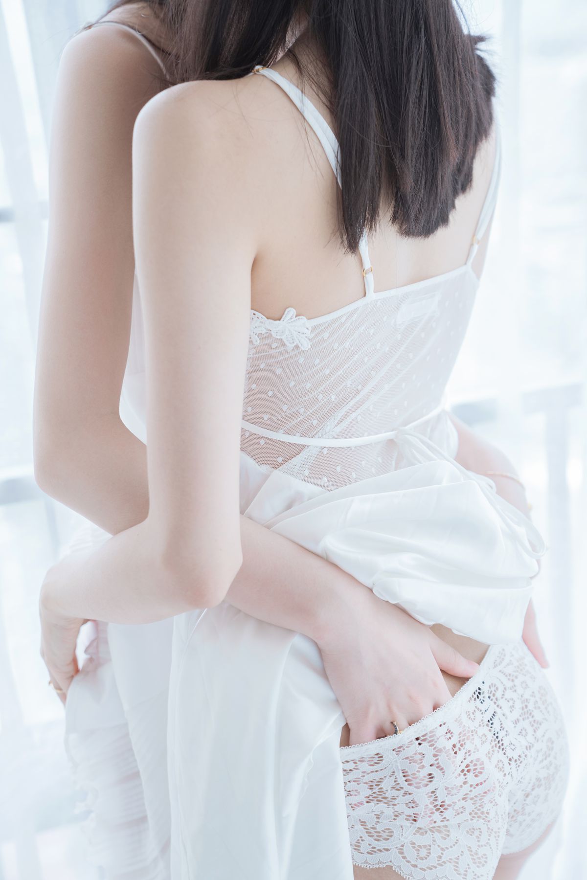 图片[11]-桜桃喵 & 木绵绵OwO –  朝(白裙×白裙) [58P] – 速更版-美库