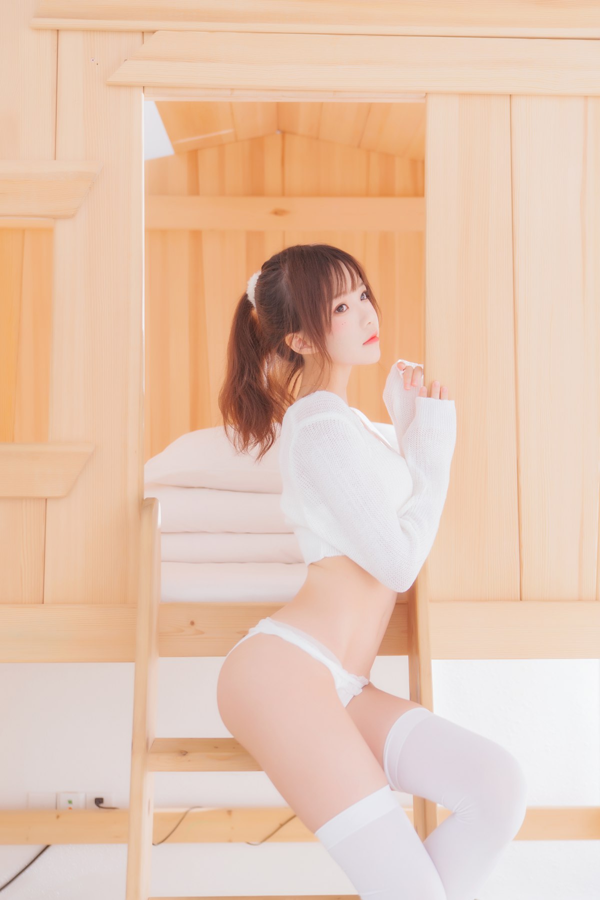 图片[33]-桜桃喵 小白 [33P] – 速更版-美库