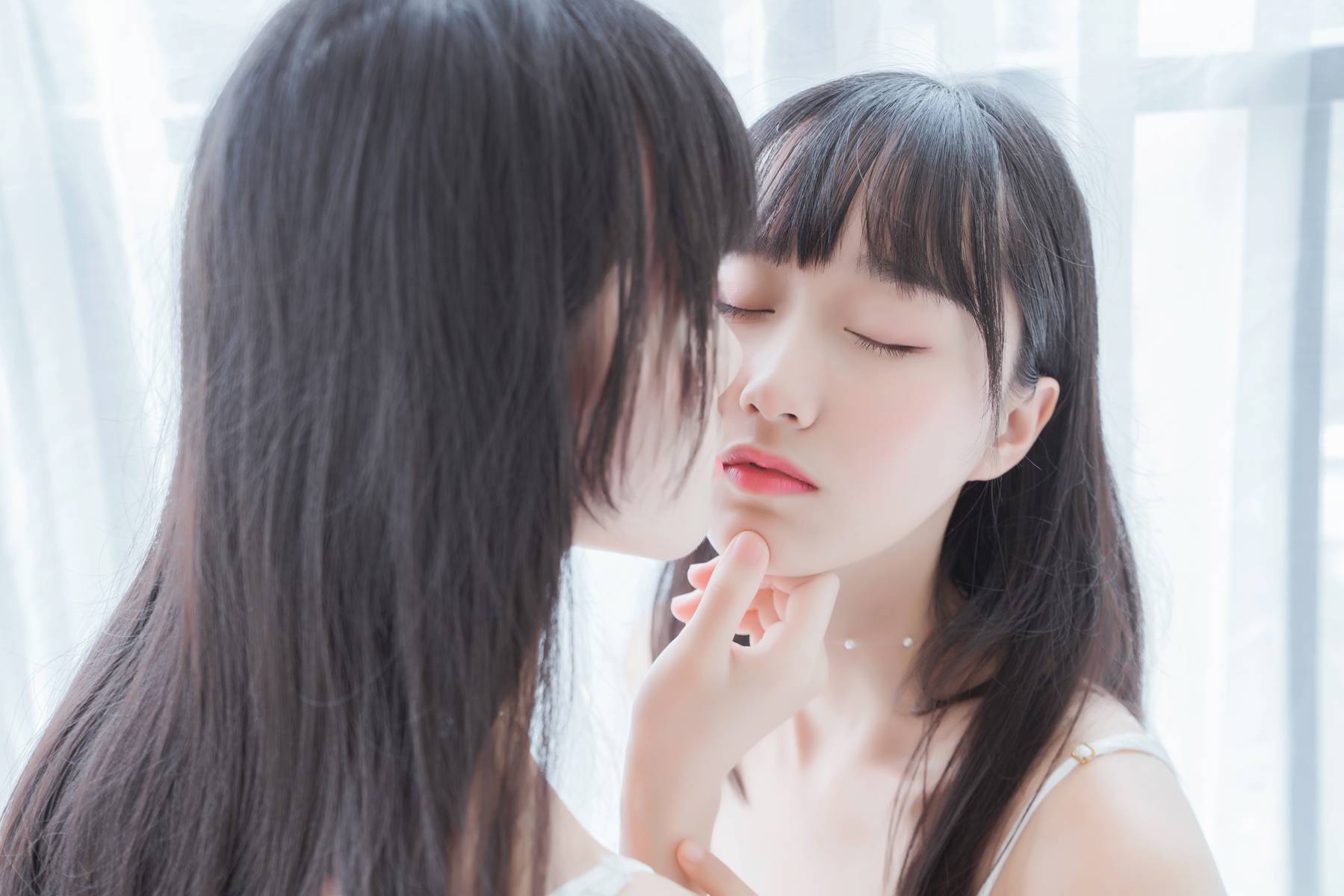 图片[52]-桜桃喵 & 木绵绵OwO –  朝(白裙×白裙) [58P] – 速更版-美库