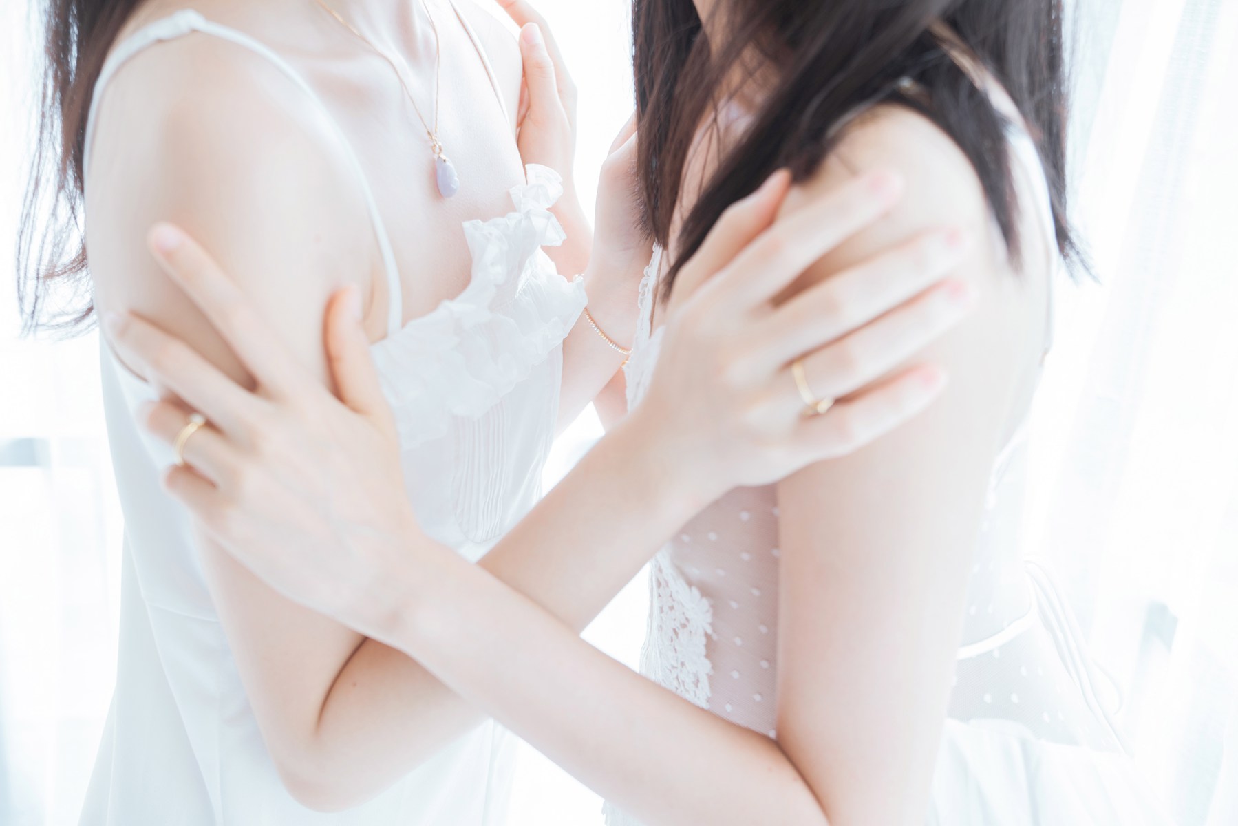 图片[57]-桜桃喵 & 木绵绵OwO –  朝(白裙×白裙) [58P] – 速更版-美库