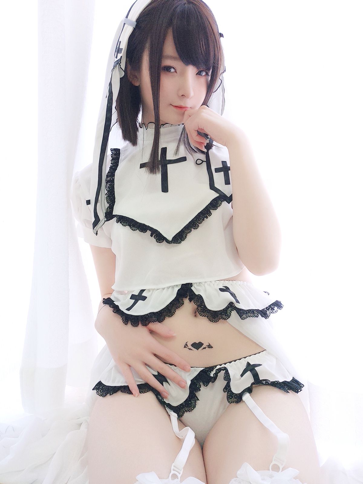 图片[27]-一小央泽-白修女 [32P] – 速更版-美库