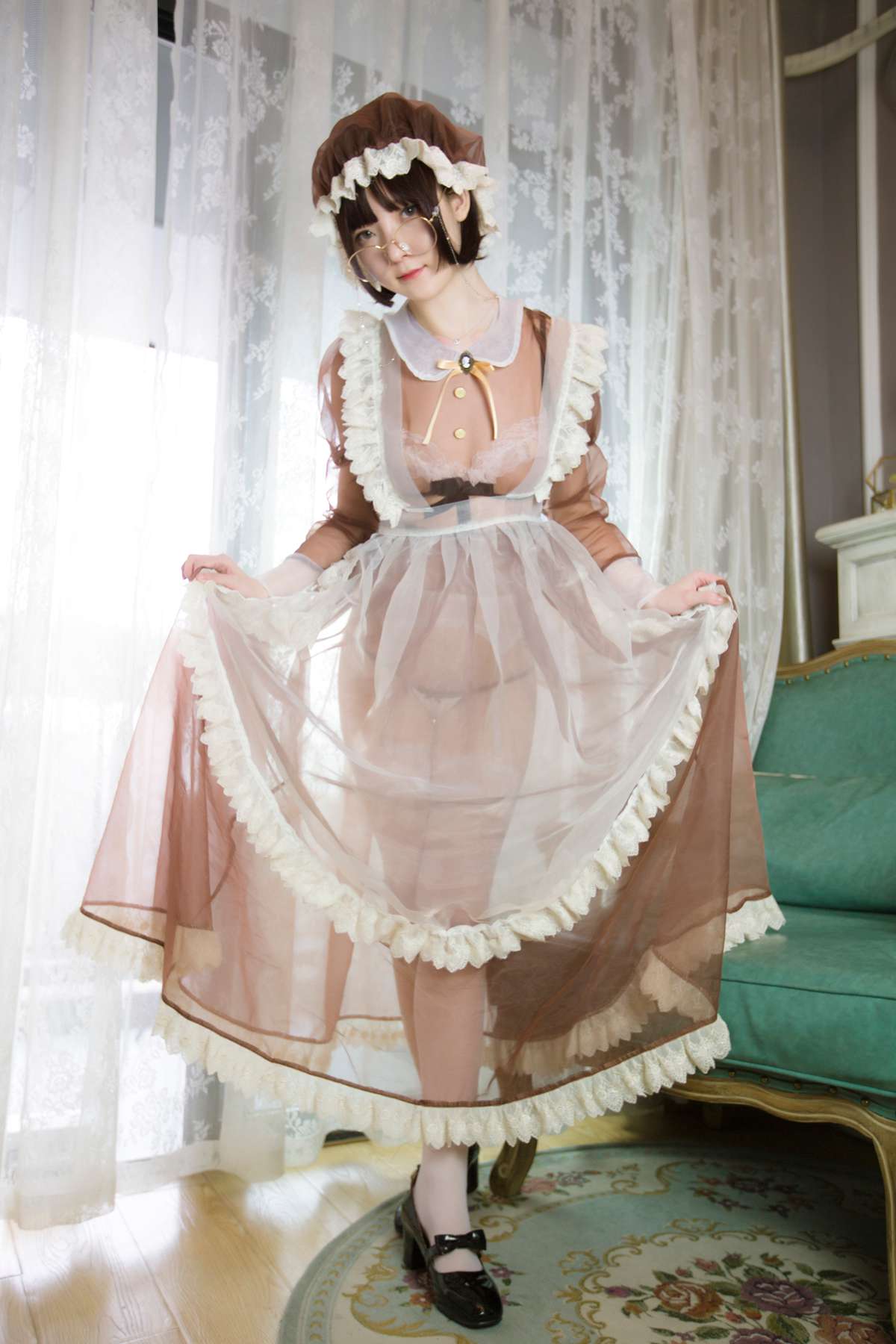 图片[15]-一小央泽-女仆的新装 [83P] – 速更版-美库