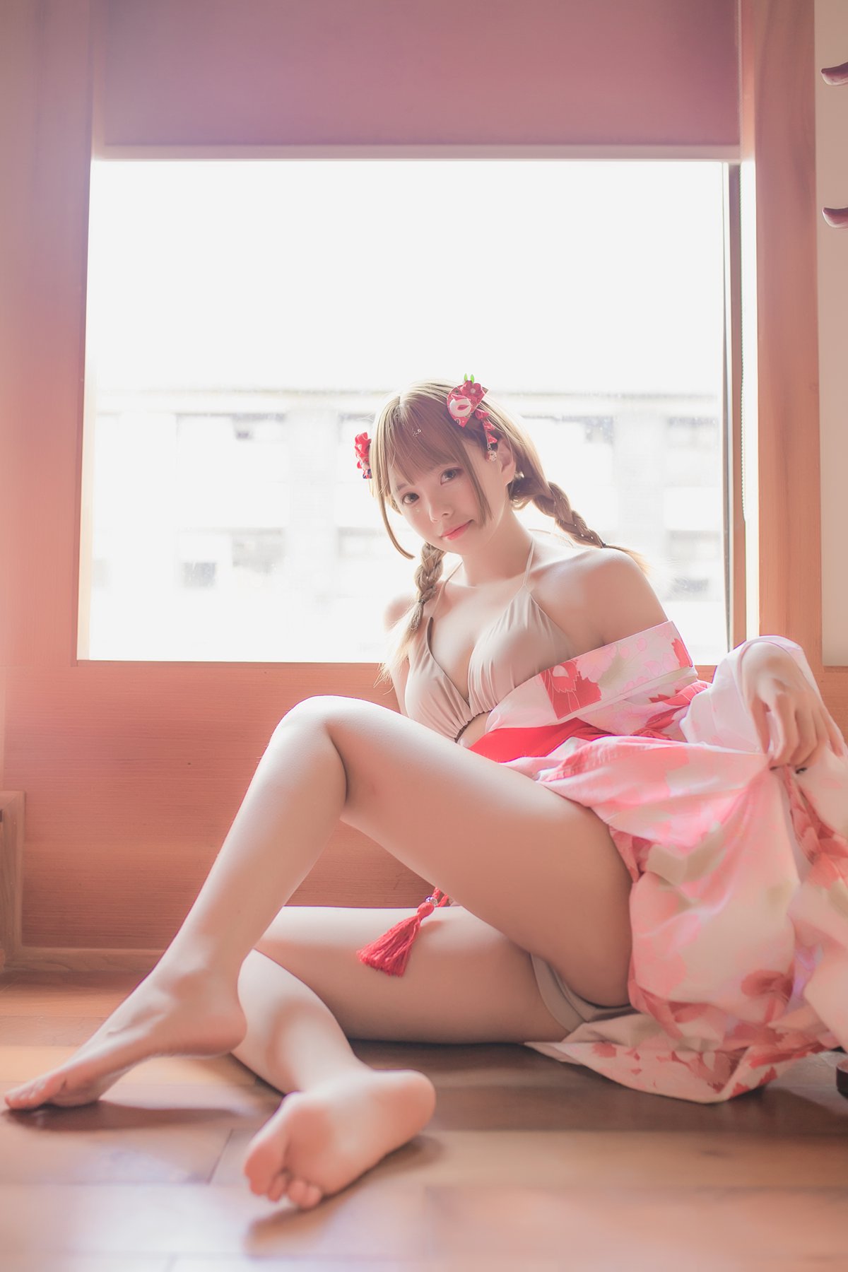 图片[13]-性感人气COSER Yoko宅夏Cos – 妹汤物语(和服) [53P] – 速更版-美库