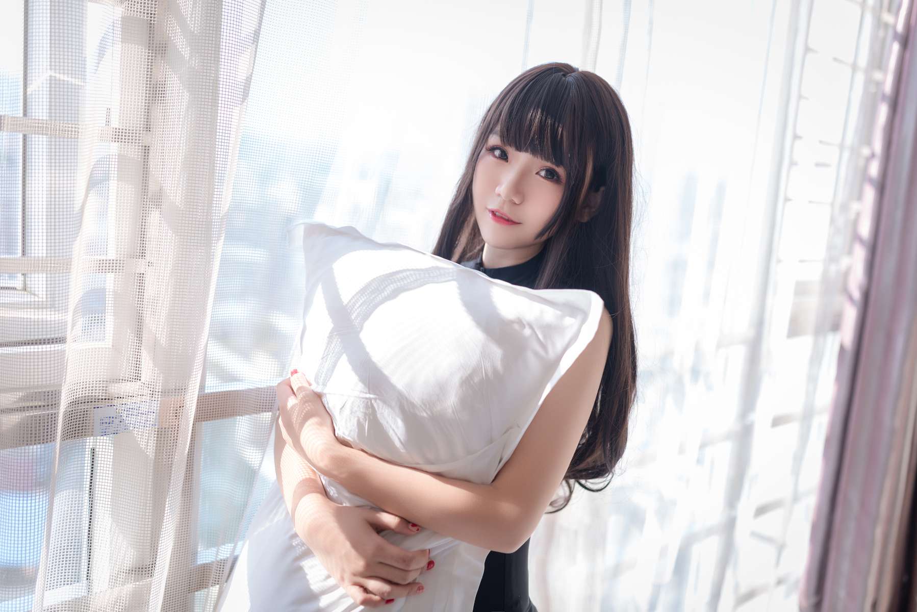 图片[28]-性感人气COSER Yoko宅夏Cos – 开胸黑丝泳衣 [28P] – 速更版-美库