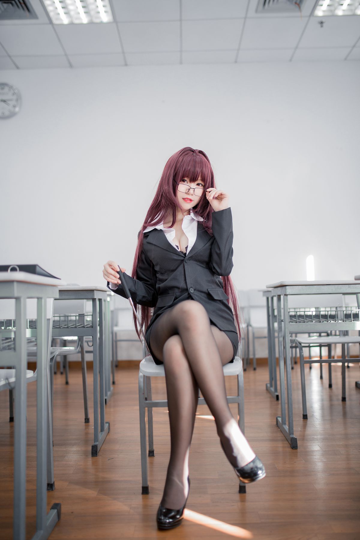 图片[31]-性感人气COSER Yoko宅夏Cos – 斯卡哈教师 [33P] – 速更版-美库