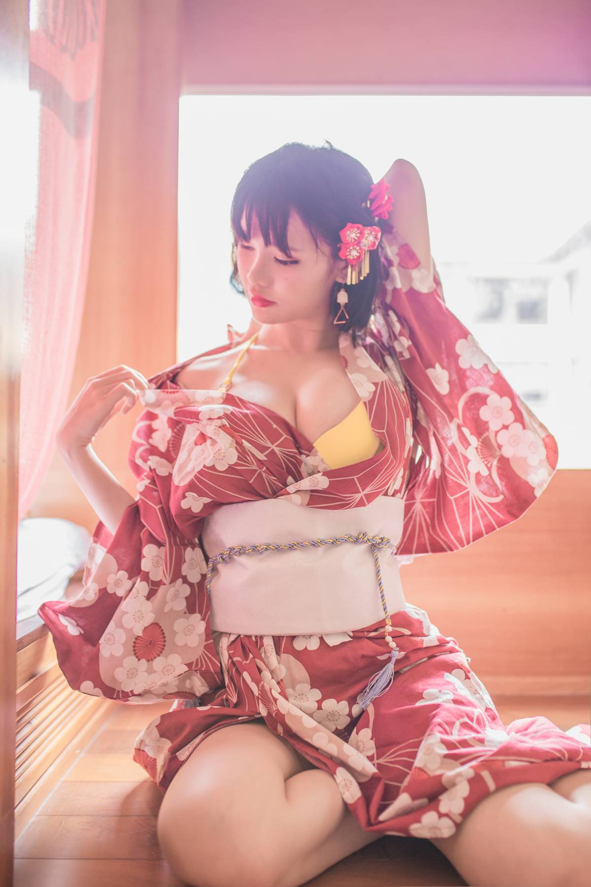 图片[29]-性感人气COSER Yoko宅夏Cos – 妹汤物语(和服) [53P] – 速更版-美库