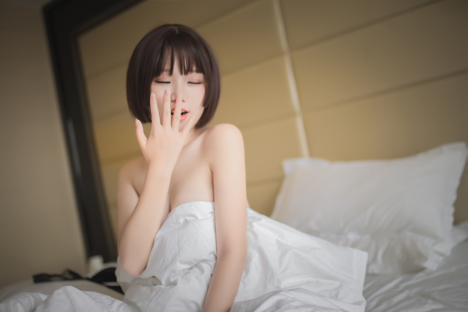 图片[26]-Yoko宅夏Cos – 清凉白丝 – 速更版-美库