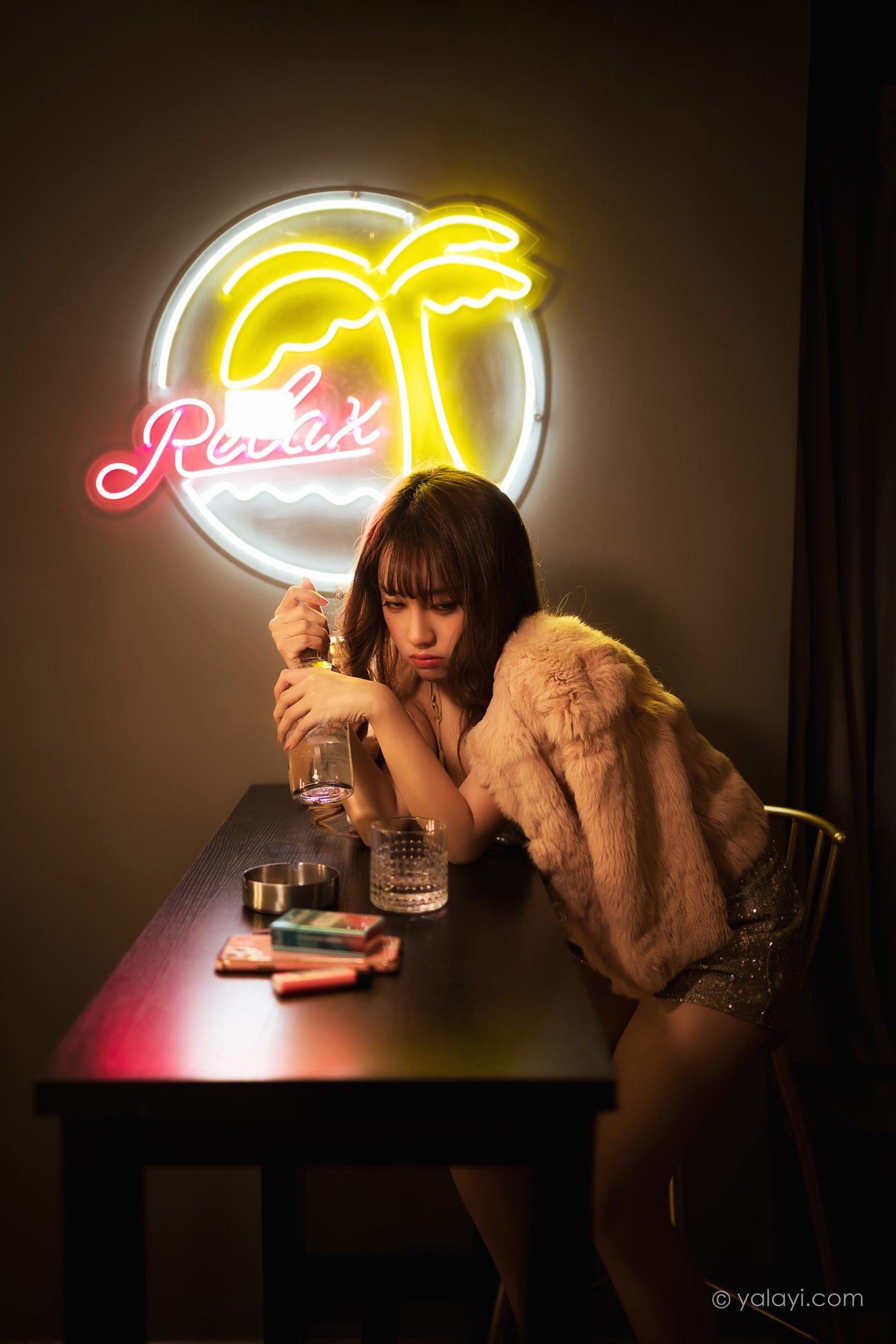 图片[16]-[YALAYI雅拉伊]2021.01.13 NO.751 独自买醉 虞艺[51P] – 速更版-美库