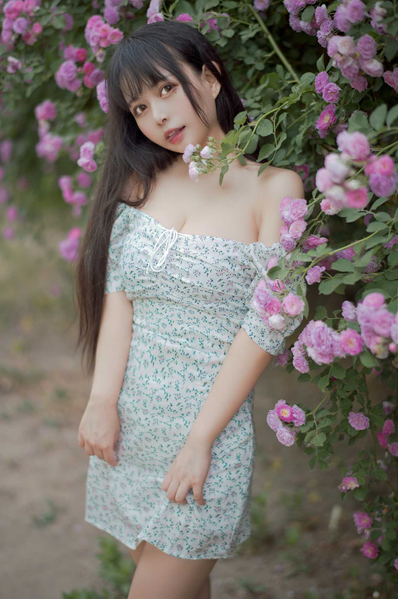 图片[13]-[喵糖映画]VOL.338 蔷薇少女[24P] – 速更版-美库